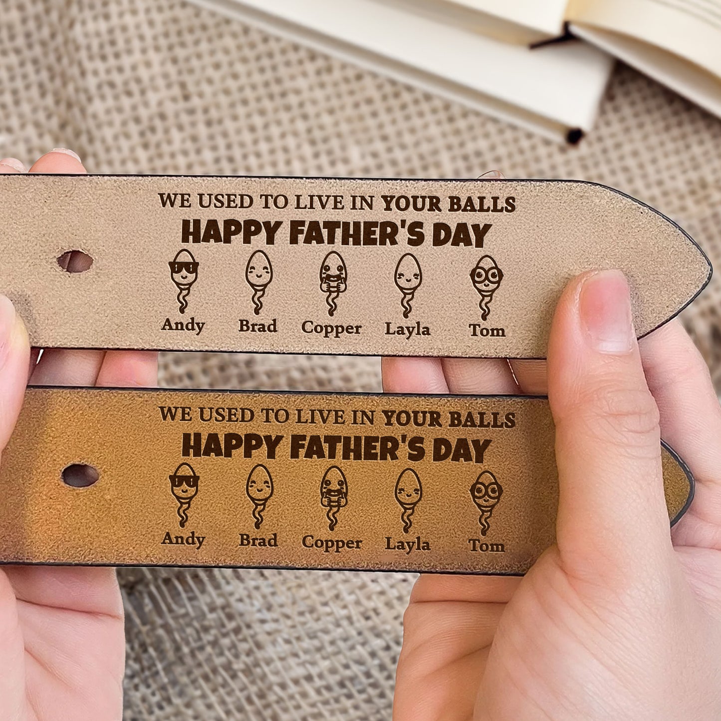 We Used To Live In Your Balls Happy Father's Day, Sperm Illustrations