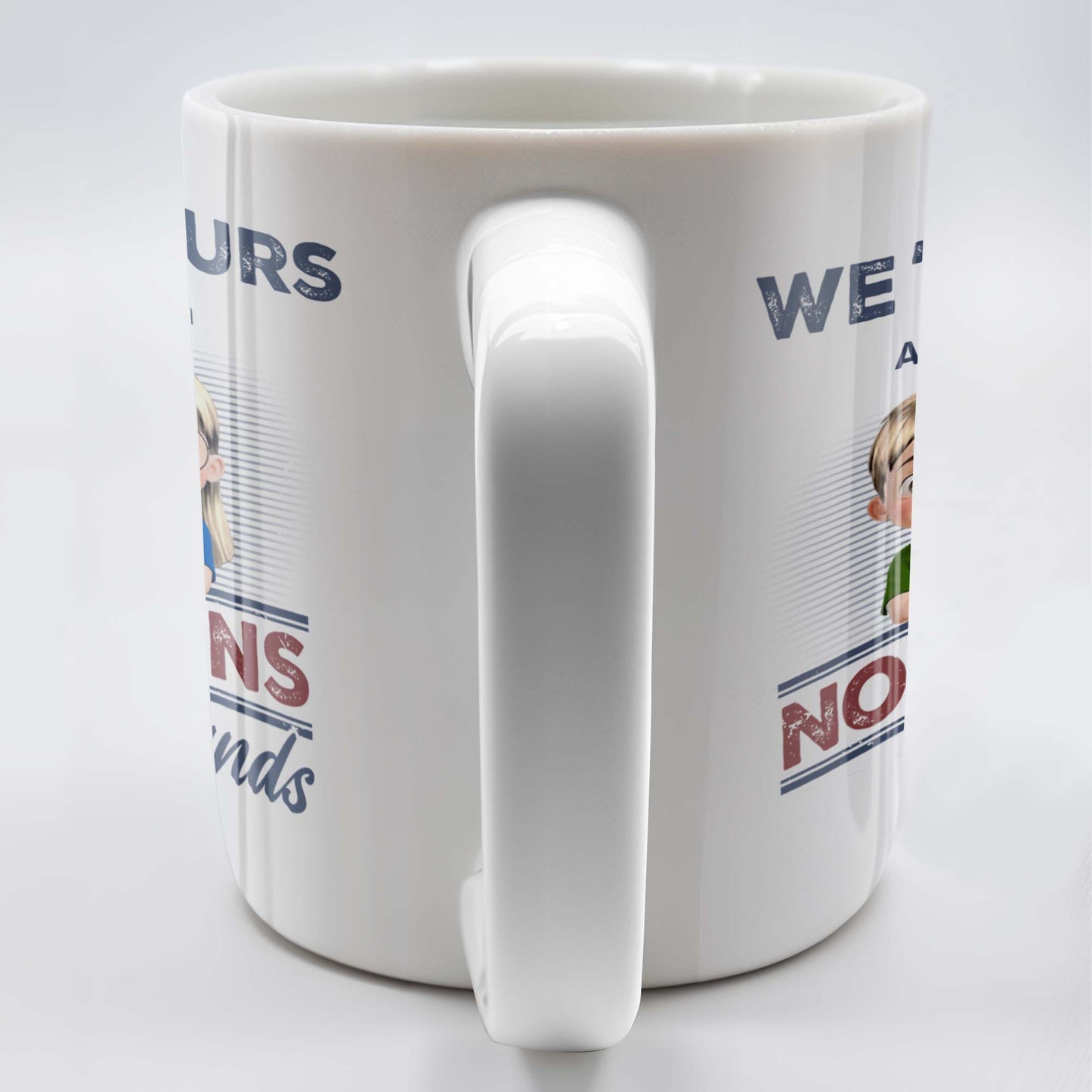 Nous ne pouvons pas vous rembourser ni vous renvoyer votre commande. Tasse à café personnalisée avec dessin animé pour enfants - DAD058_MG