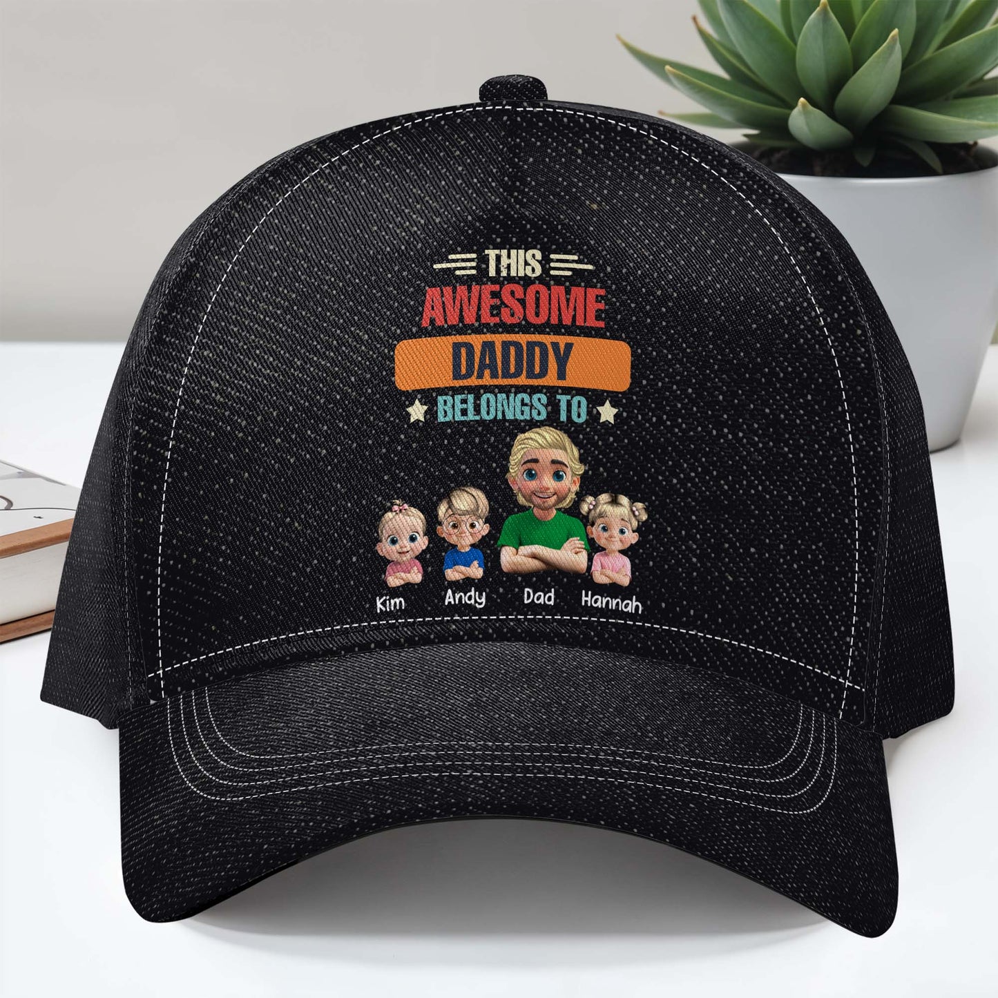 This Awesome Daddy Belongs To, Family Characters