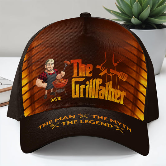 The Grillfather, The Man & The Myth & The Legend, Grill and BBQ Tools