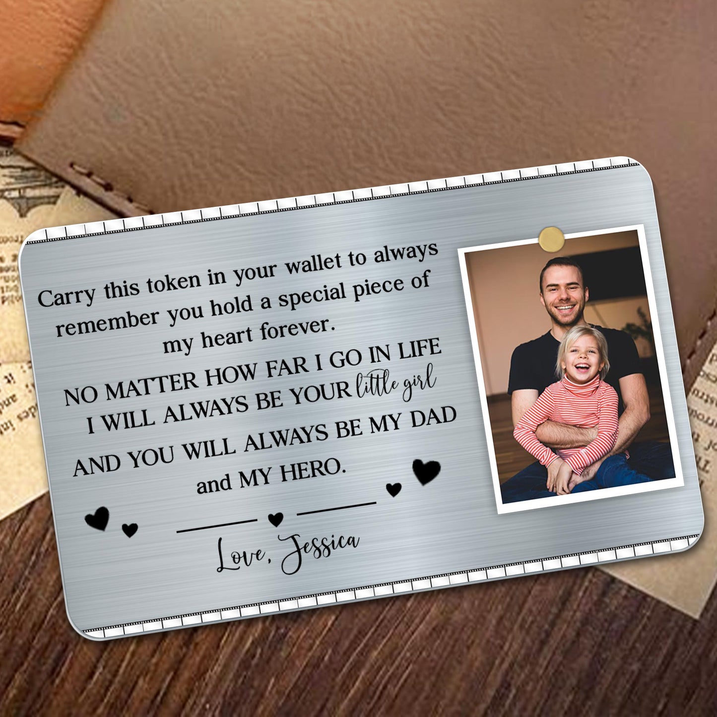 Carry This Token In Your Wallet To Always Remember, Heart and Token