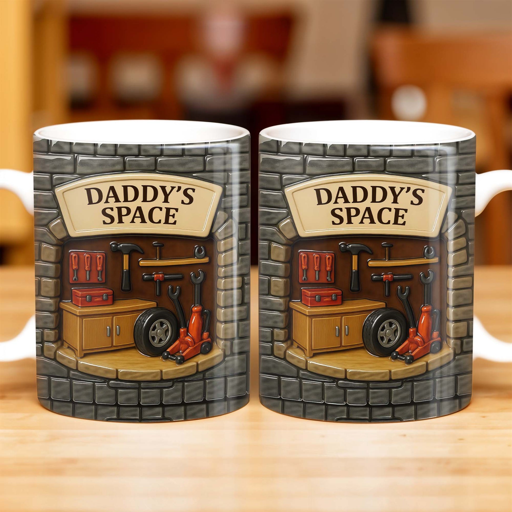 Daddy's Space, Garage and Tools Design