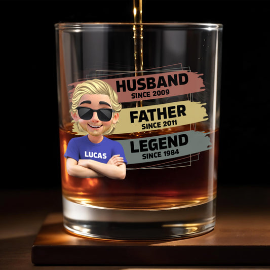 Husband Since 2009, Father Since 2011, Legend Since 1984, Cartoon Character