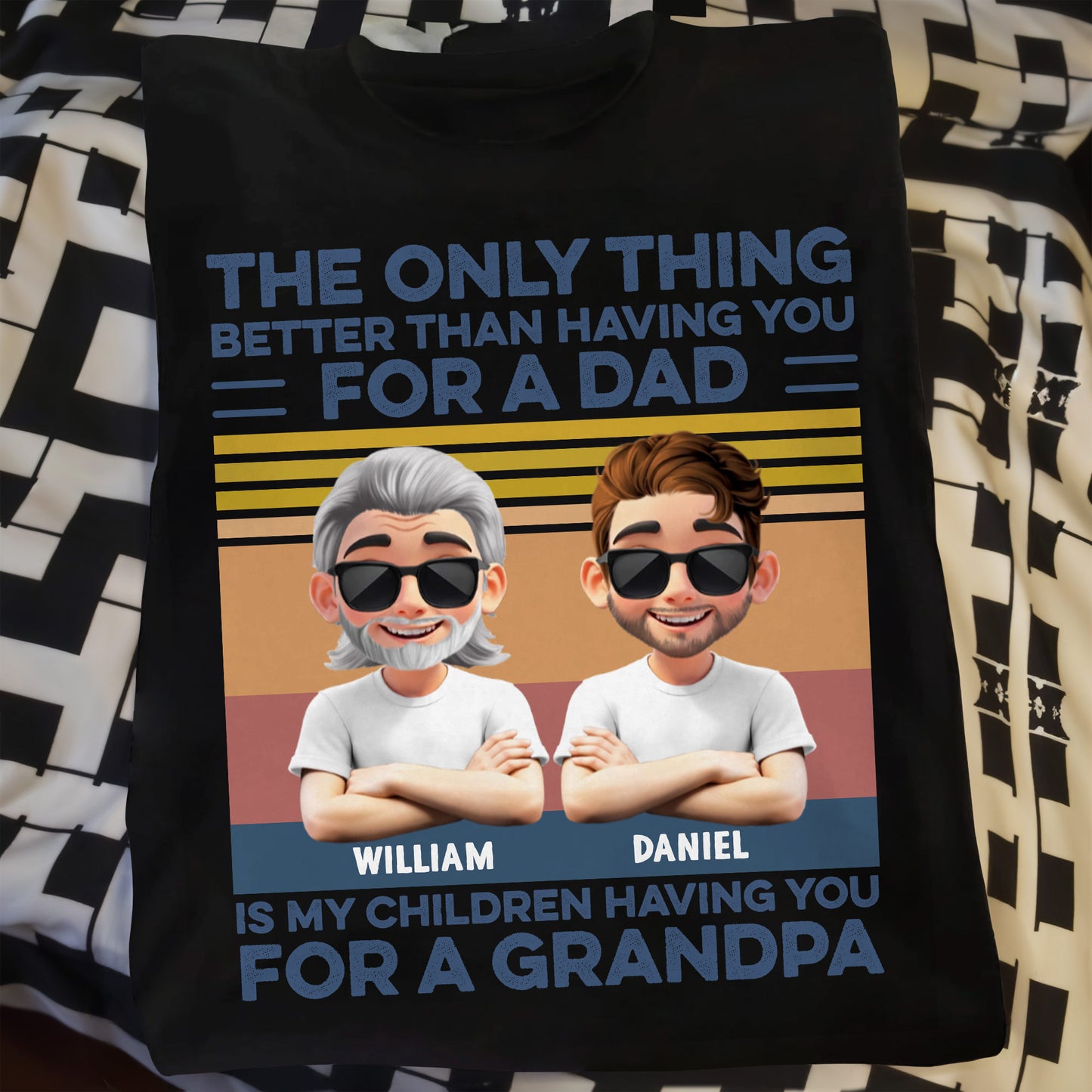 The Only Thing Better Than Having You For A Dad, Sunglasses And Cartoon Characters