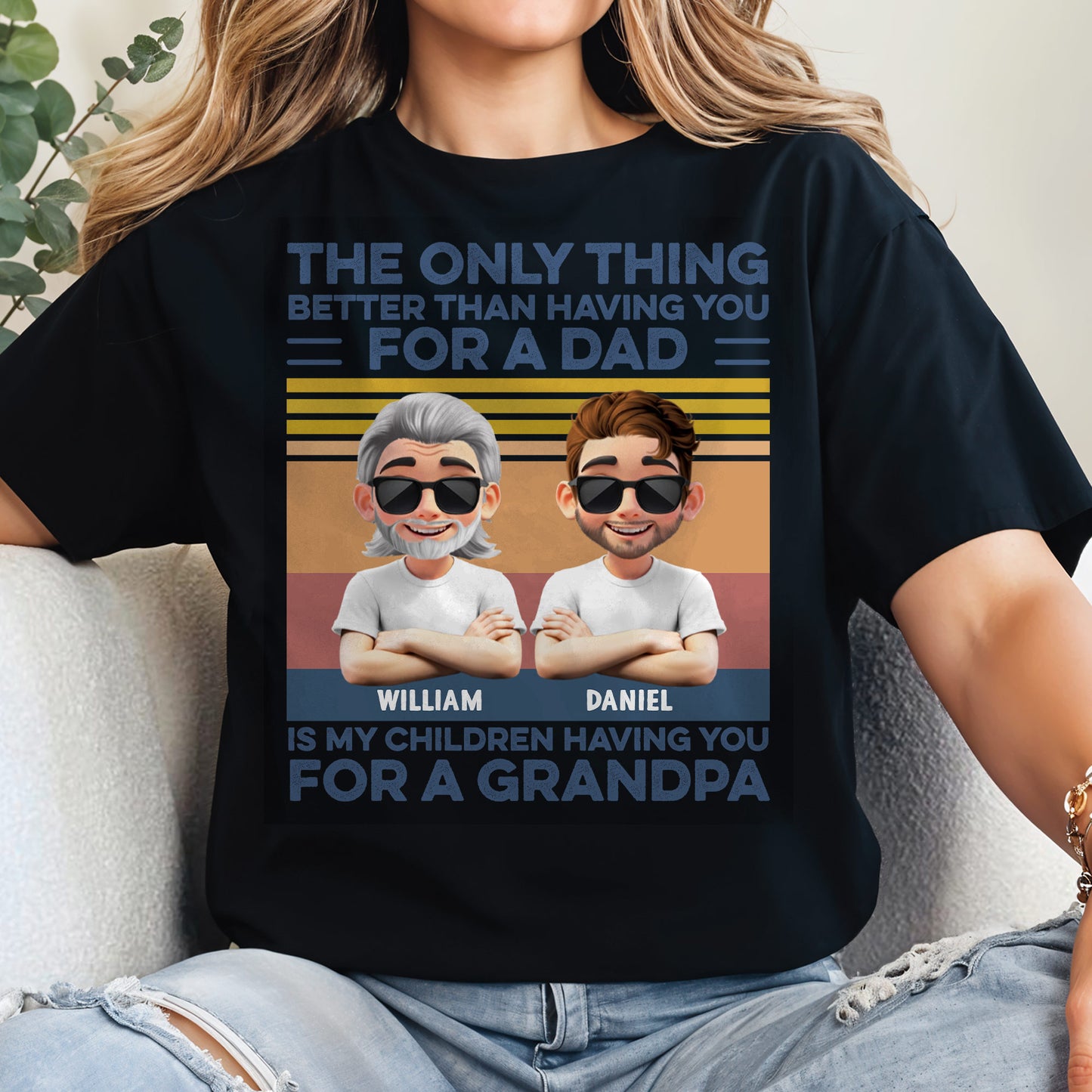 The Only Thing Better Than Having You For A Dad, Sunglasses And Cartoon Characters