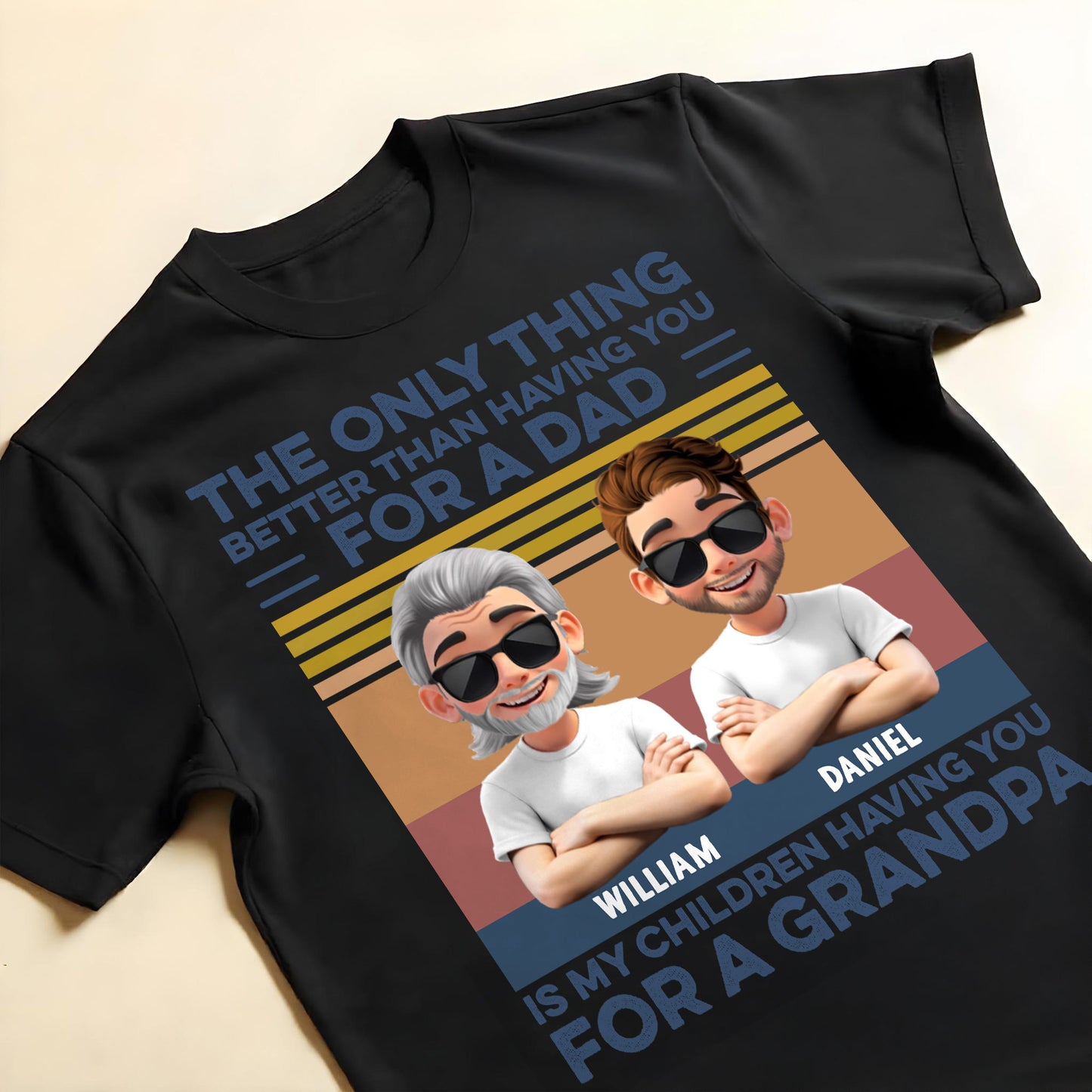 The Only Thing Better Than Having You For A Dad, Sunglasses And Cartoon Characters