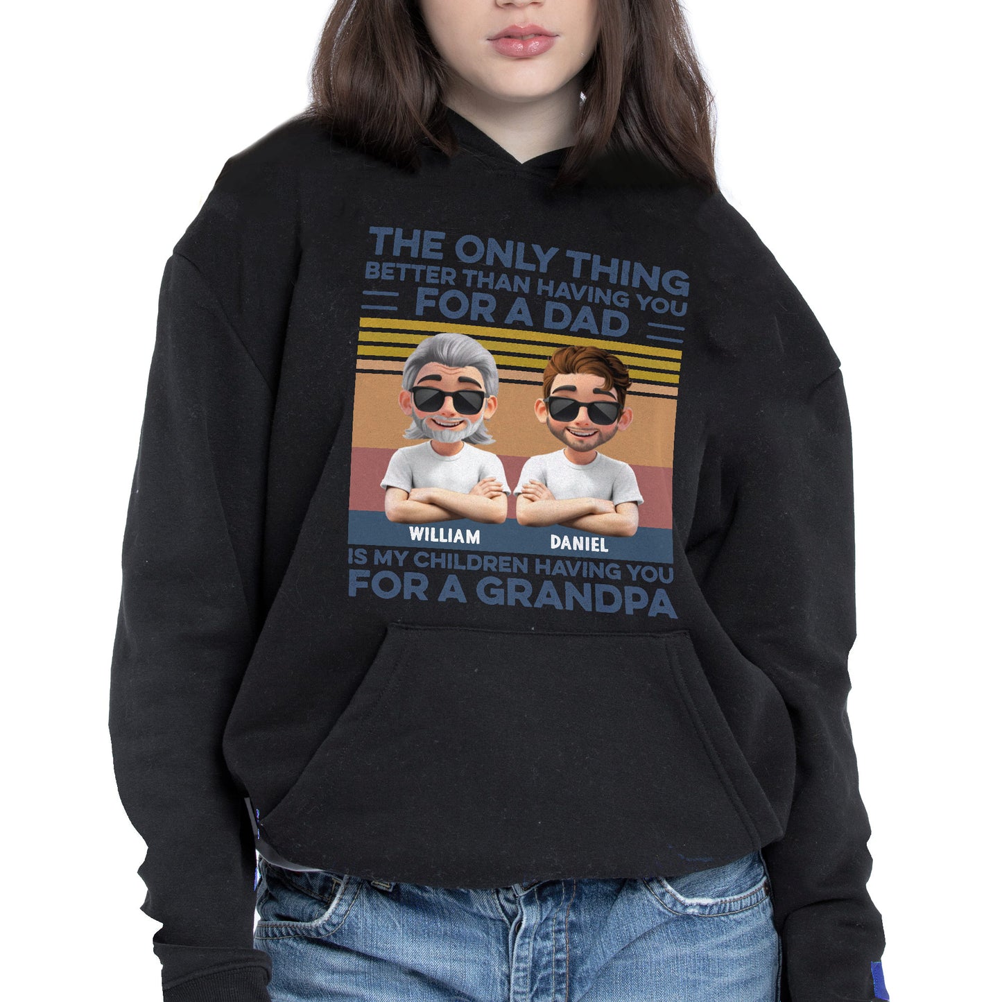 The Only Thing Better Than Having You For A Dad, Sunglasses And Cartoon Characters