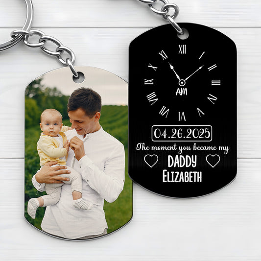 The Moment You Became My Daddy, Clock and Hearts Design