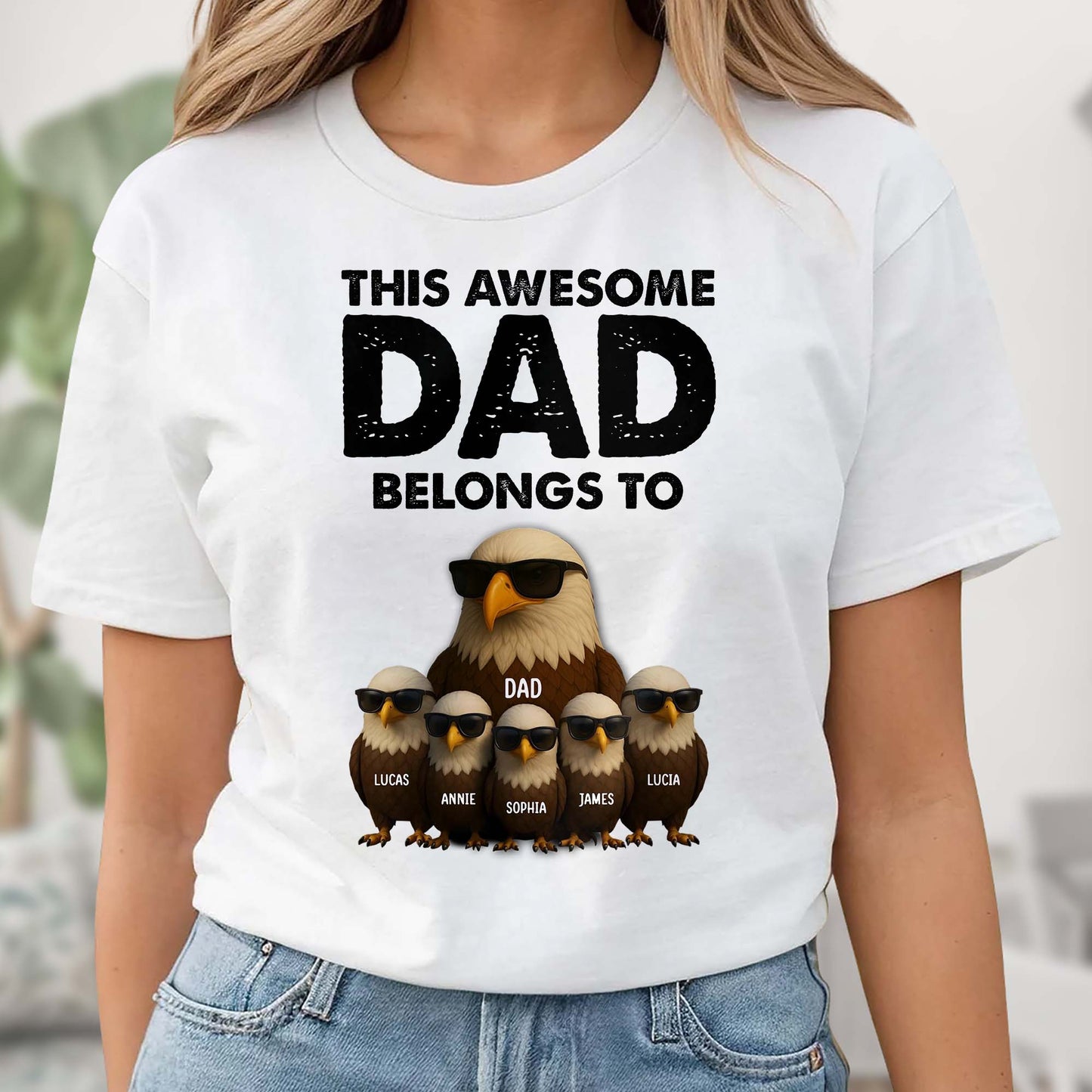 This Awesome Dad Belongs To, Eagle and Chicks
