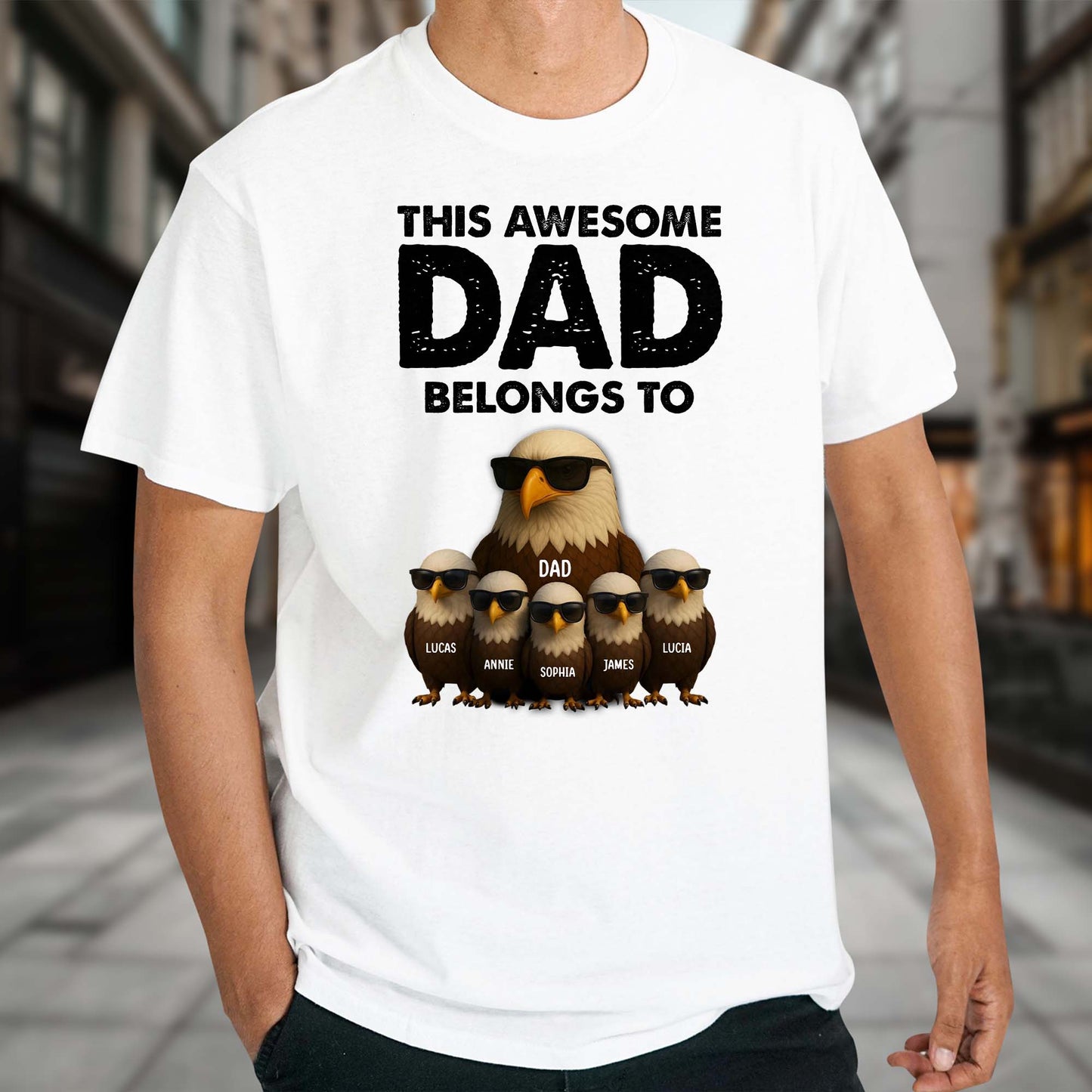 This Awesome Dad Belongs To, Eagle and Chicks