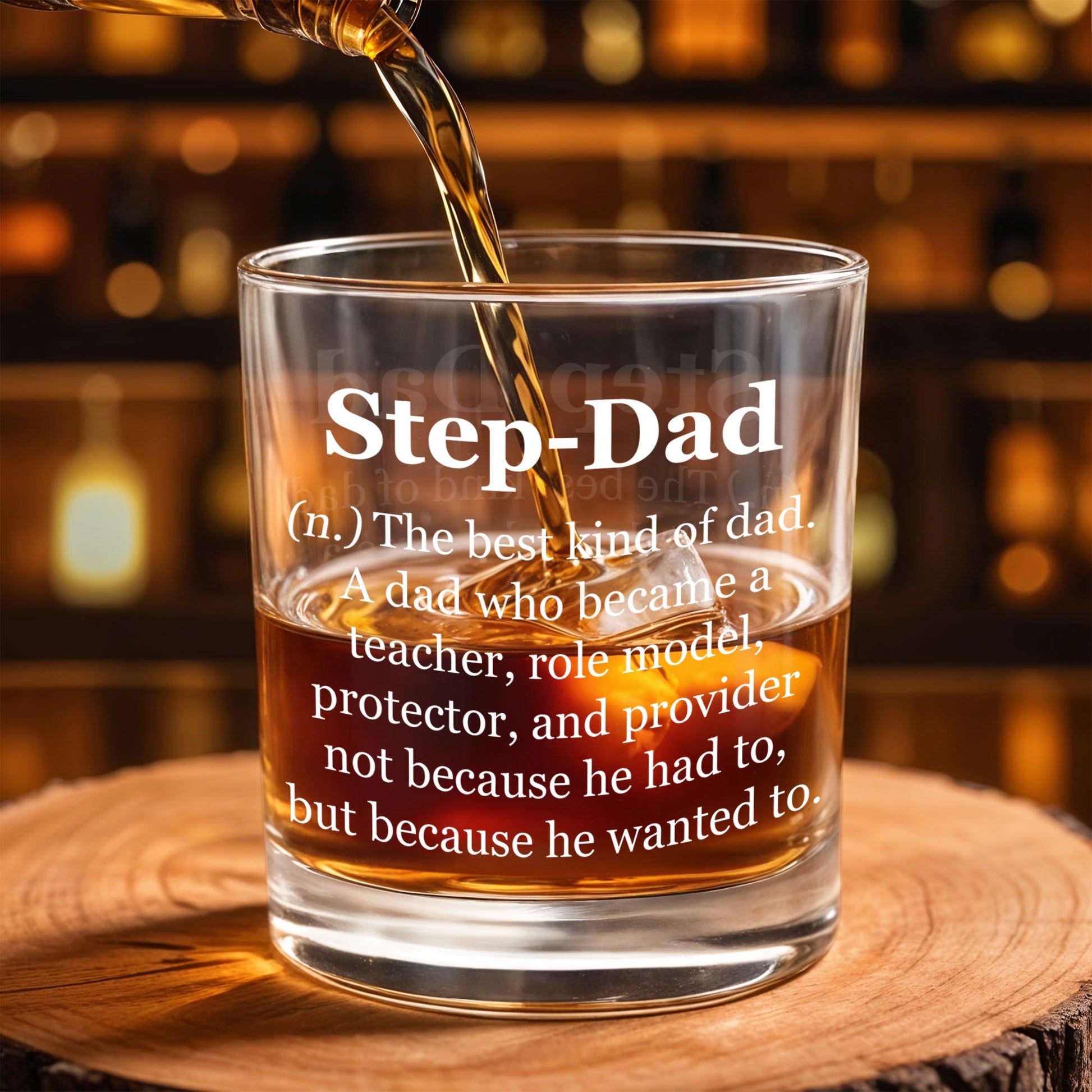 Step-Dad The Best Kind Of Dad, Text