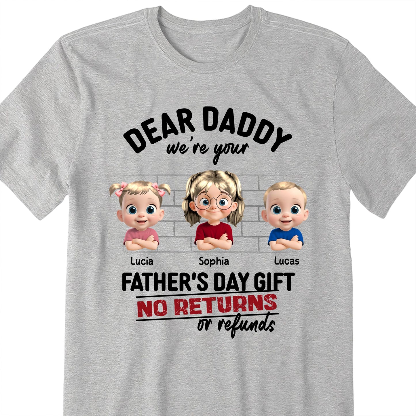 Dear Daddy We're Your Father's Day Gift