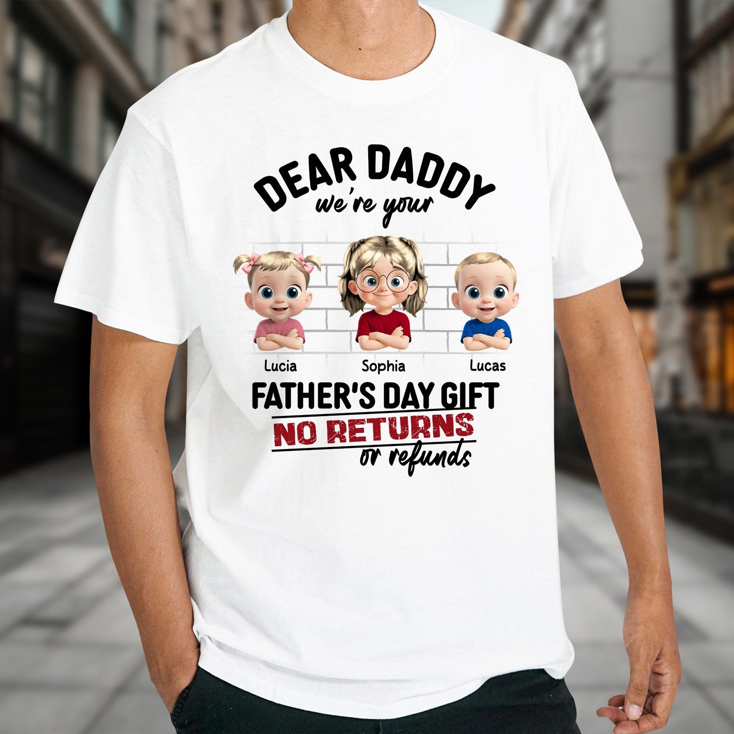 Dear Daddy We're Your Father's Day Gift