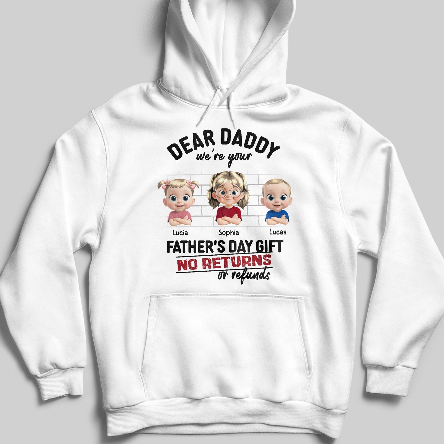 Dear Daddy We're Your Father's Day Gift