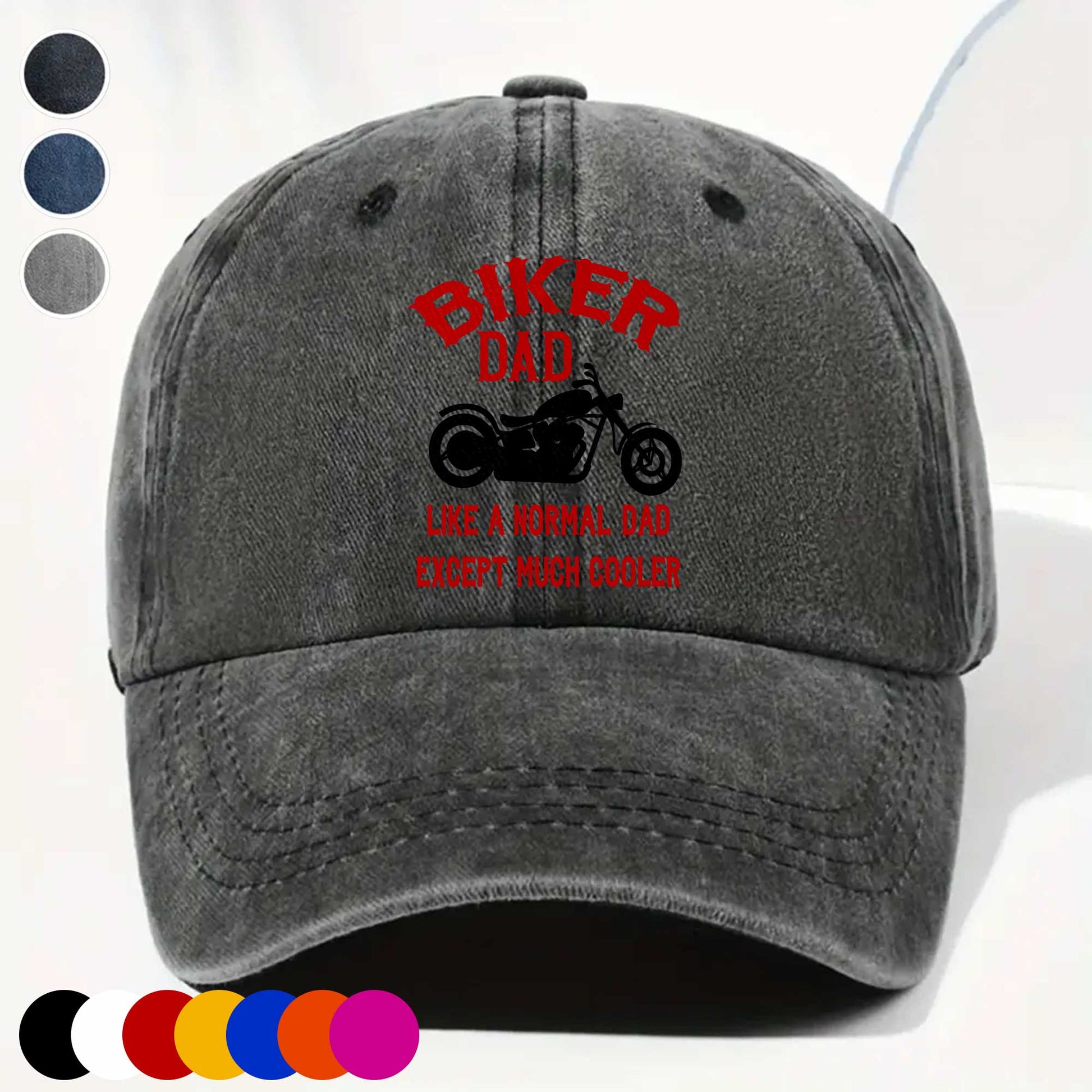 Biker Dad Like A Normal Dad Except Much Cooler