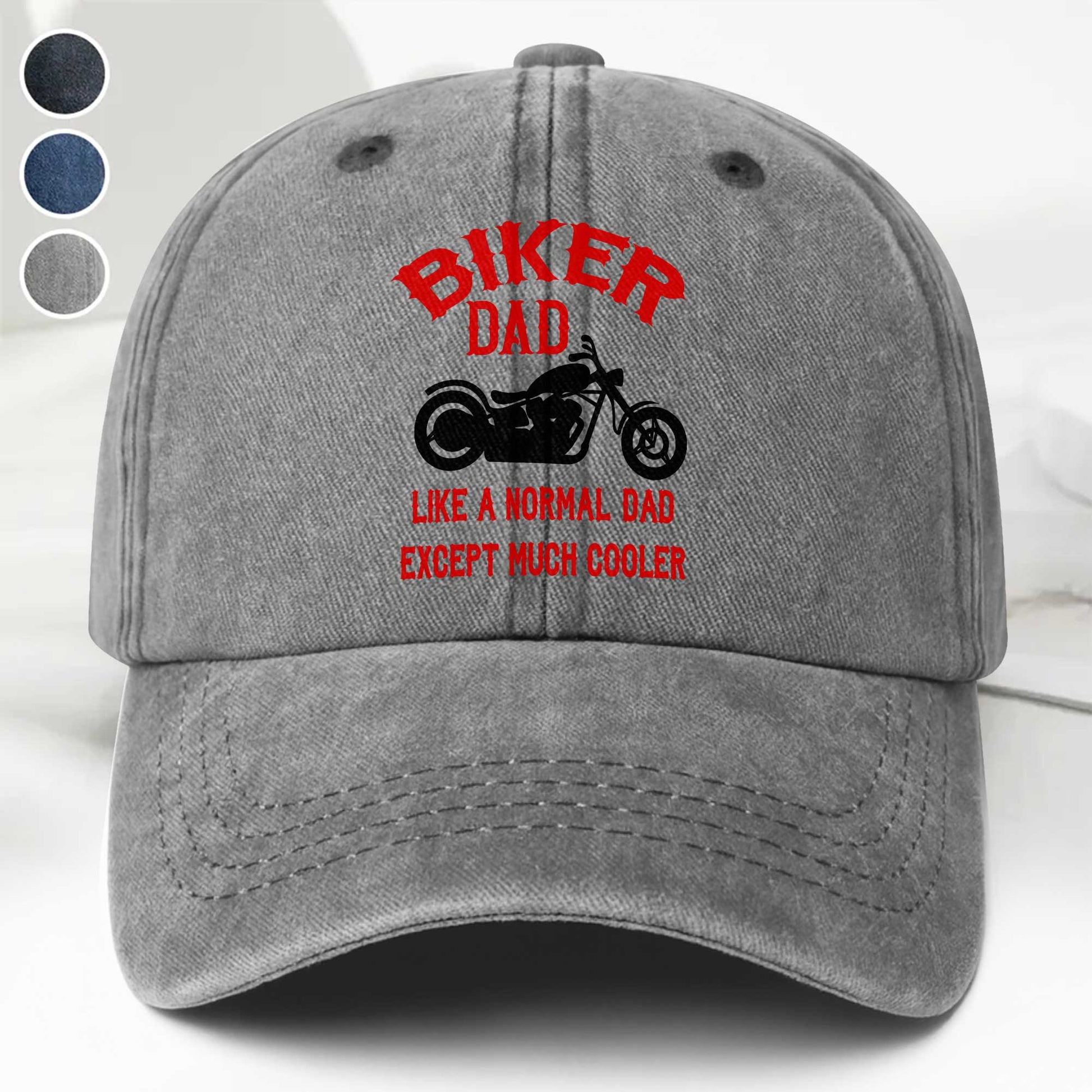 Biker Dad Like A Normal Dad Except Much Cooler