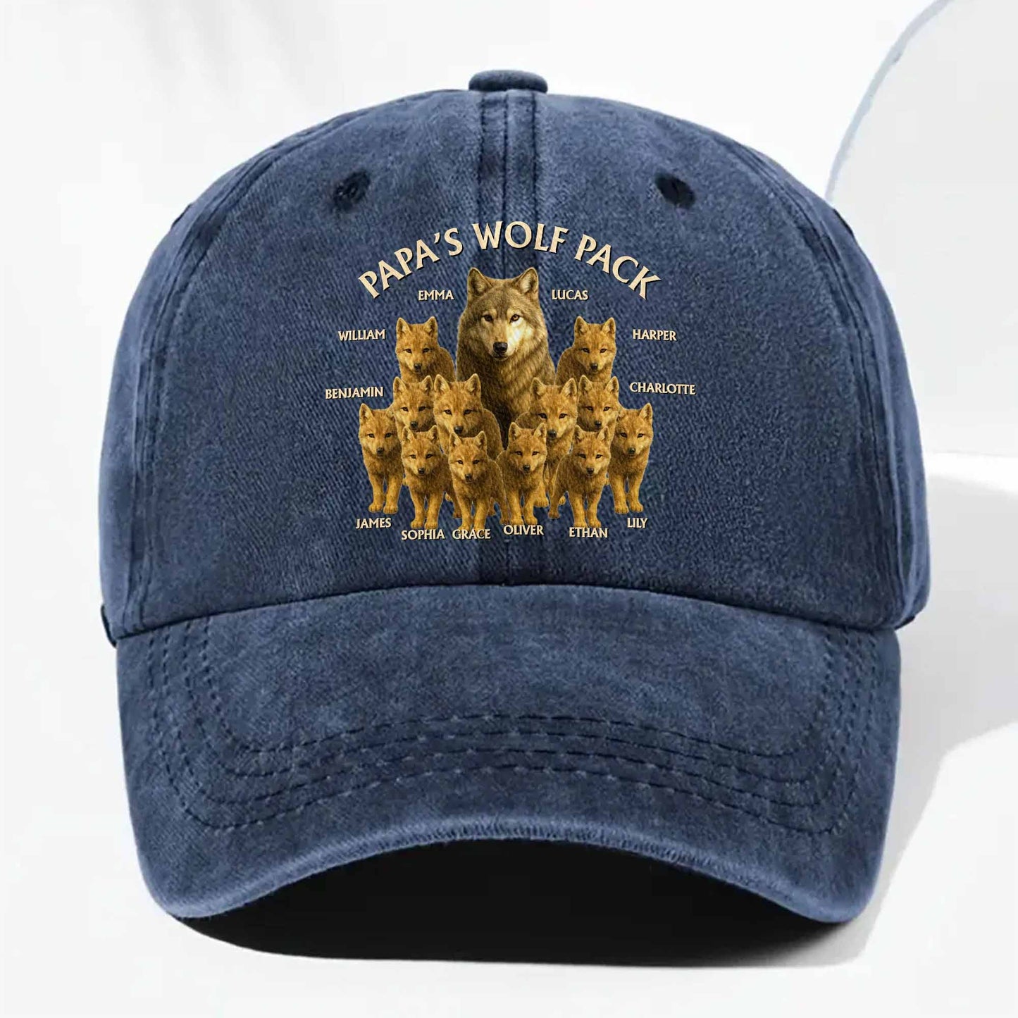 Papa's Wolf Pack With Wolves Design