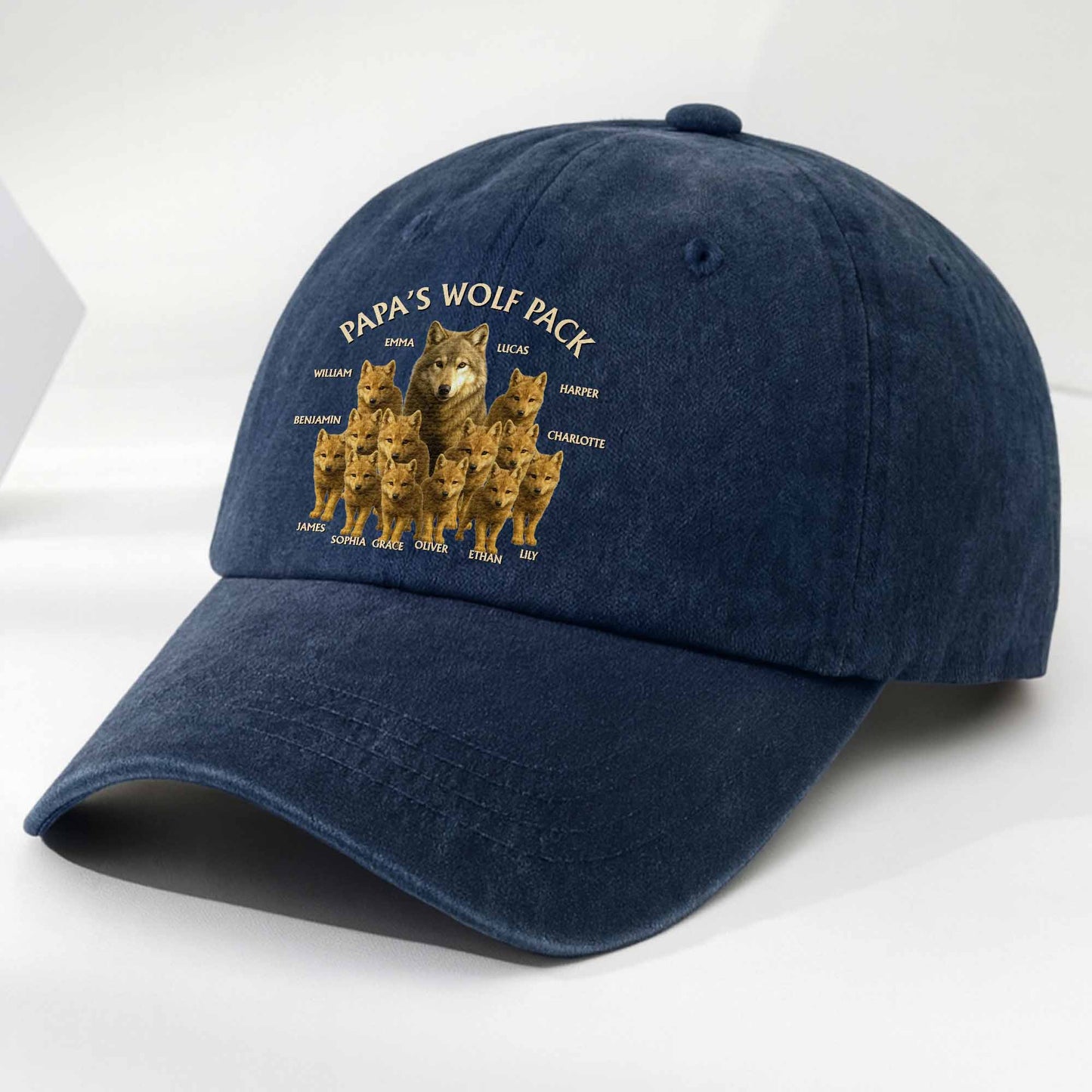 Papa's Wolf Pack With Wolves Design