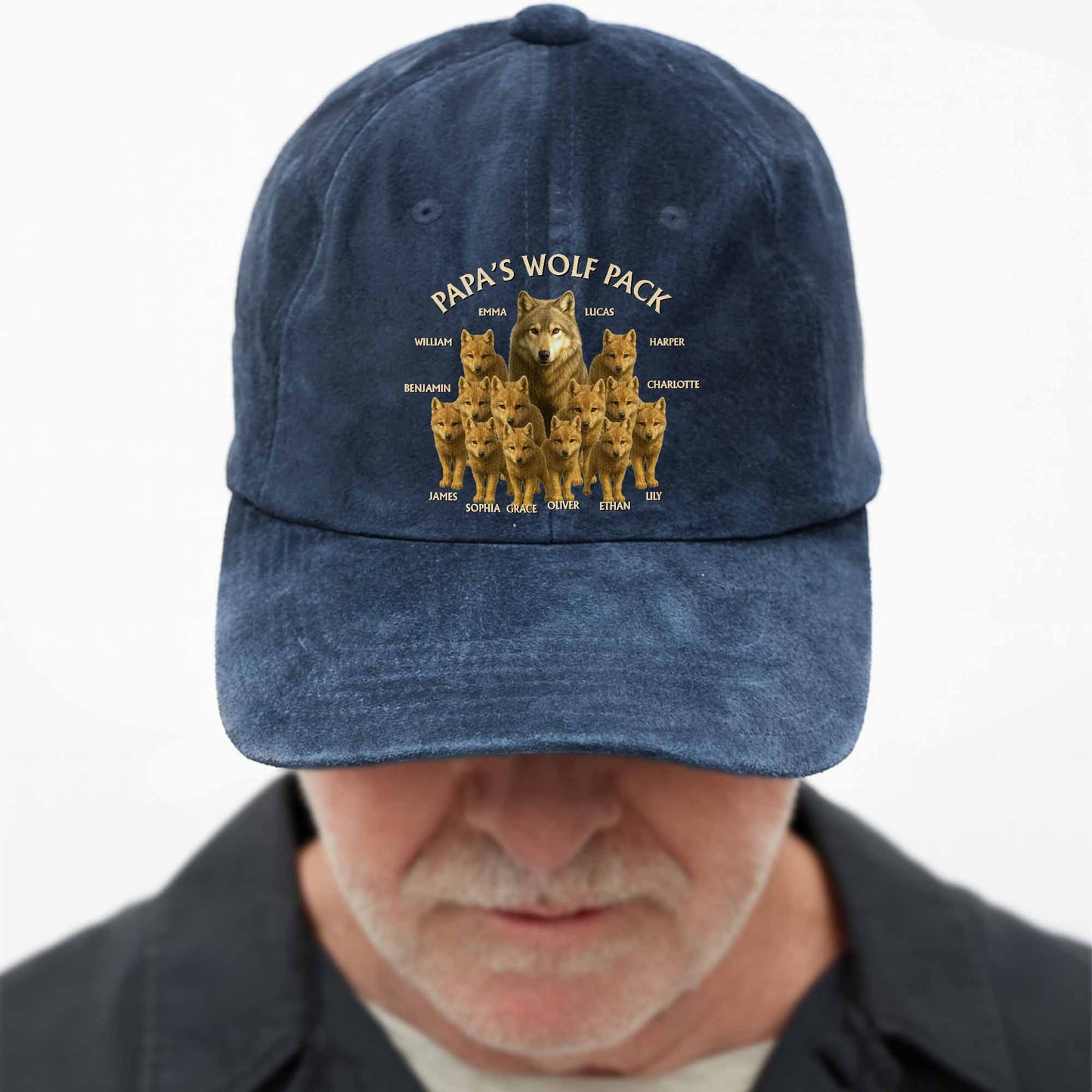 Papa's Wolf Pack With Wolves Design