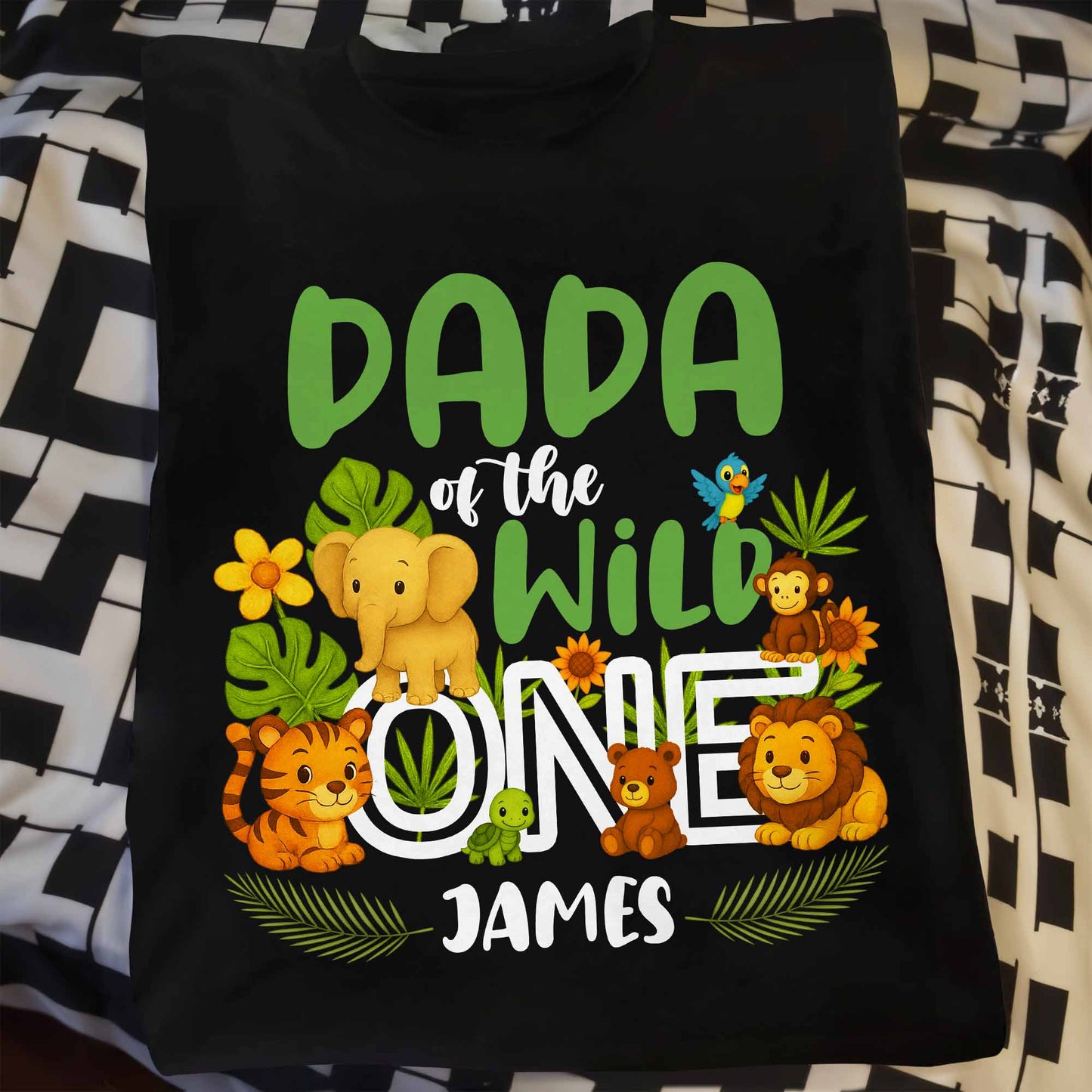 Dada Of The Wild One With Jungle Animals