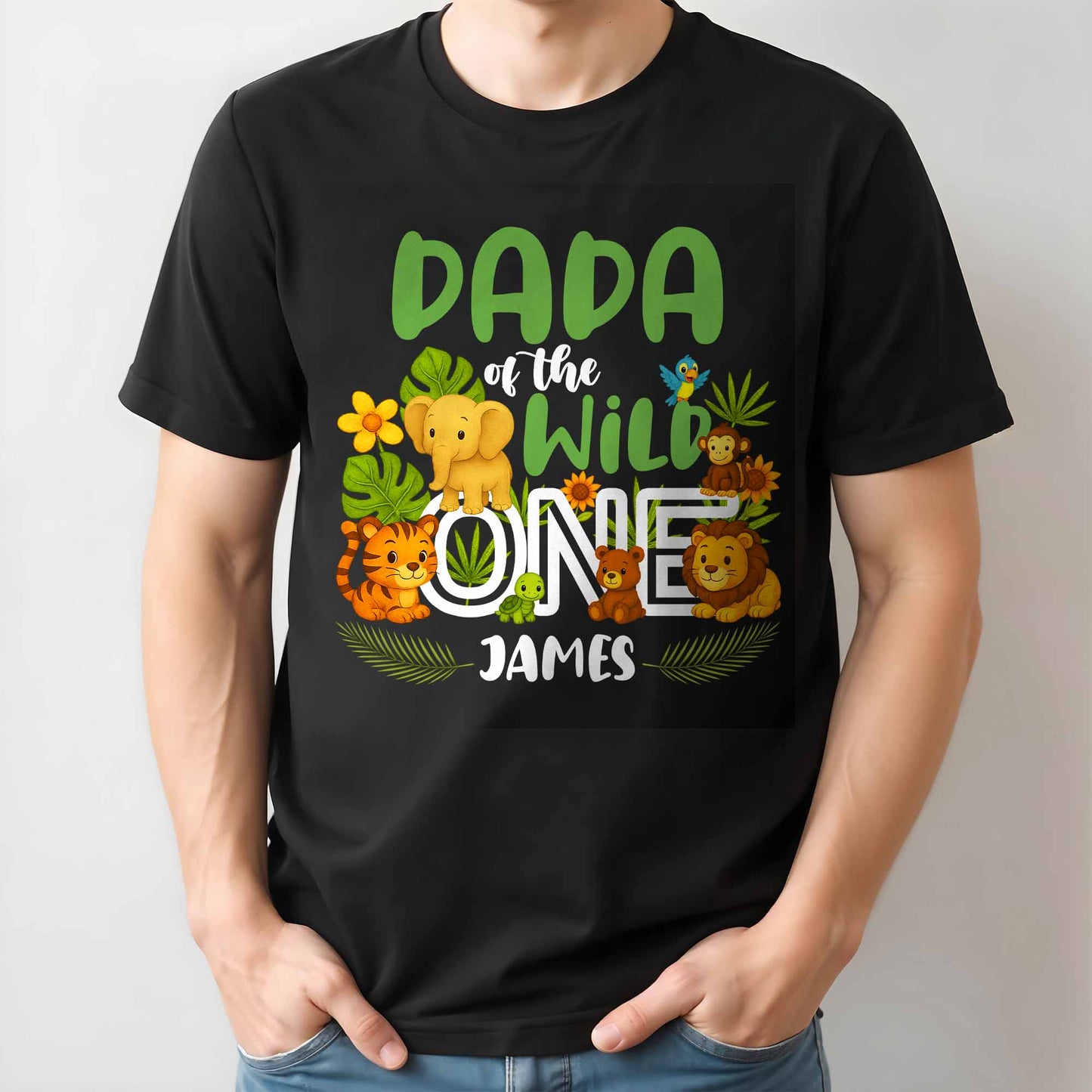 Dada Of The Wild One With Jungle Animals