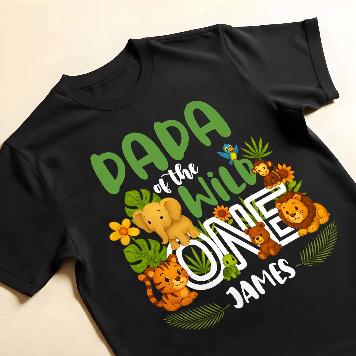 Dada Of The Wild One With Jungle Animals