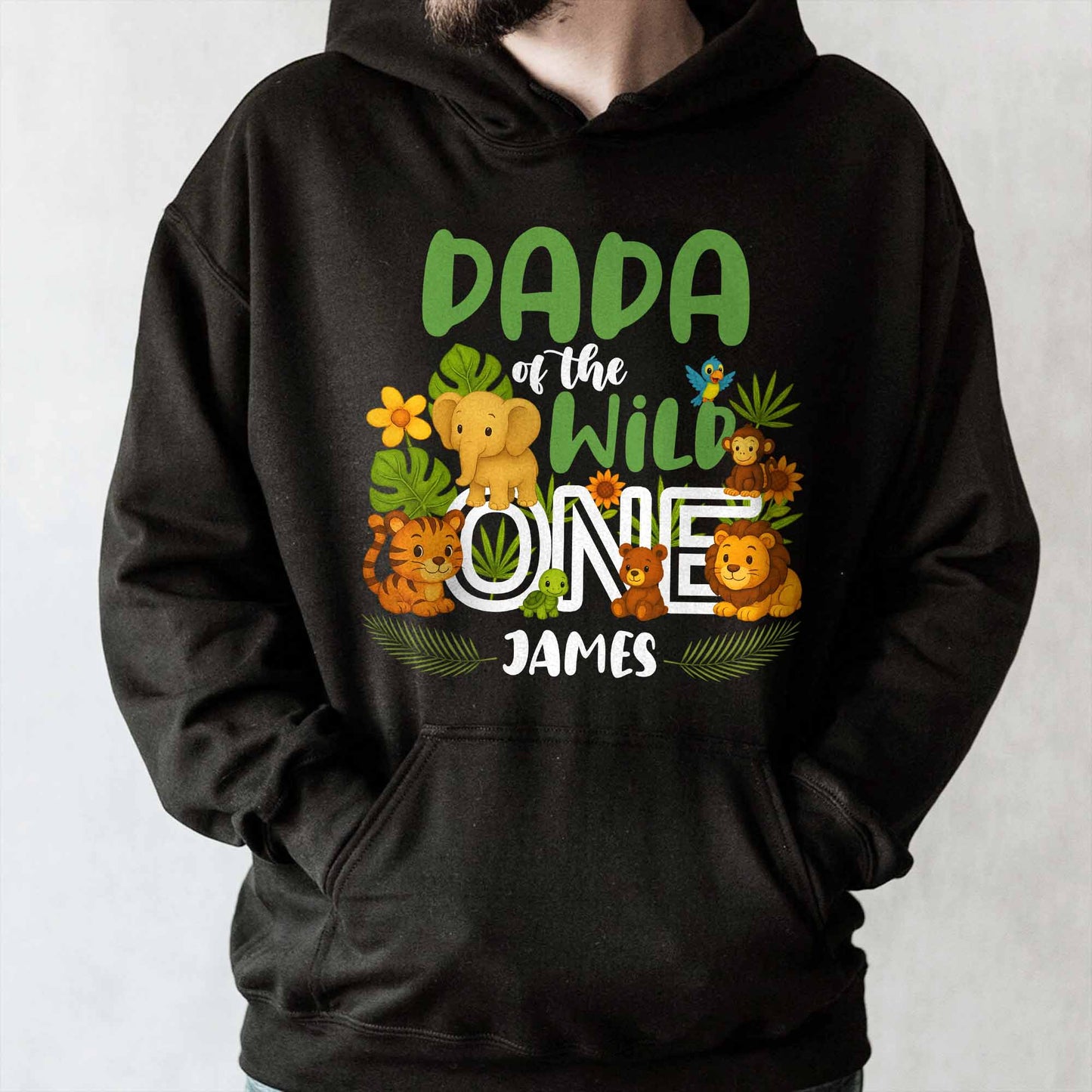 Dada Of The Wild One With Jungle Animals
