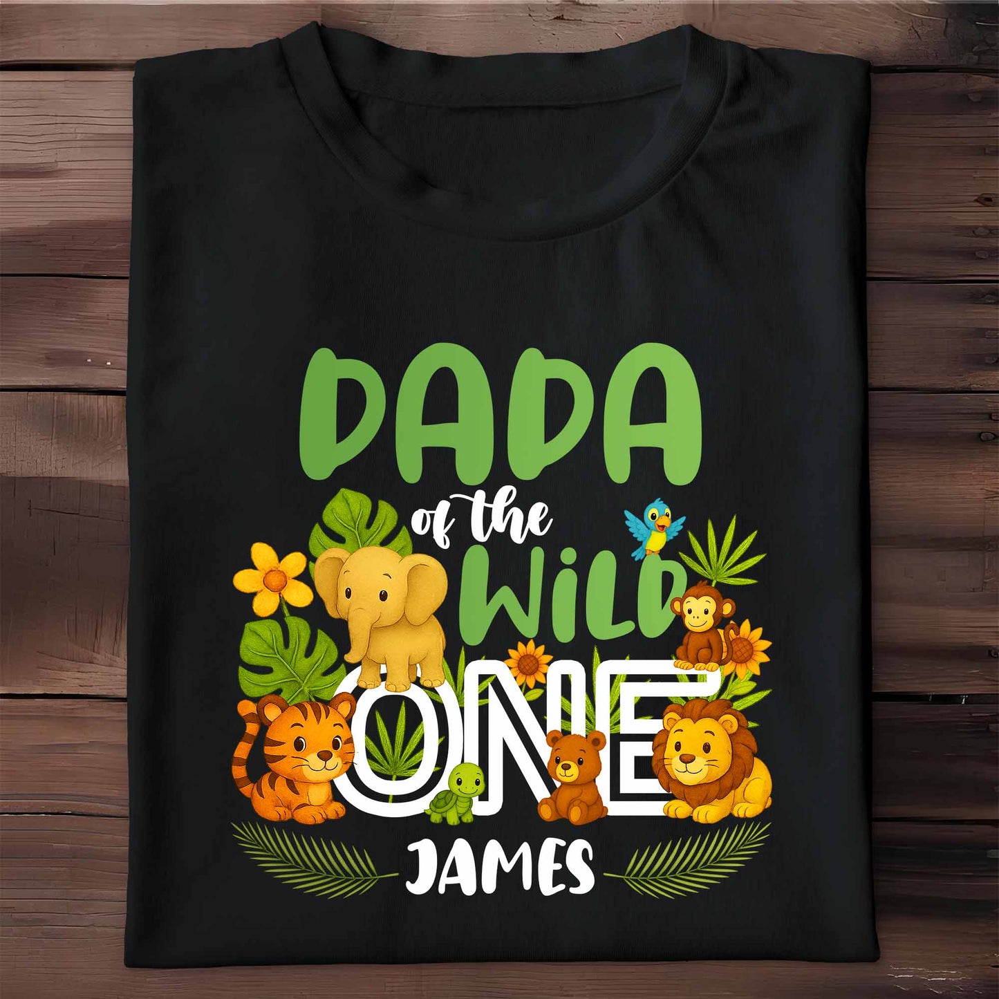 Dada Of The Wild One With Jungle Animals