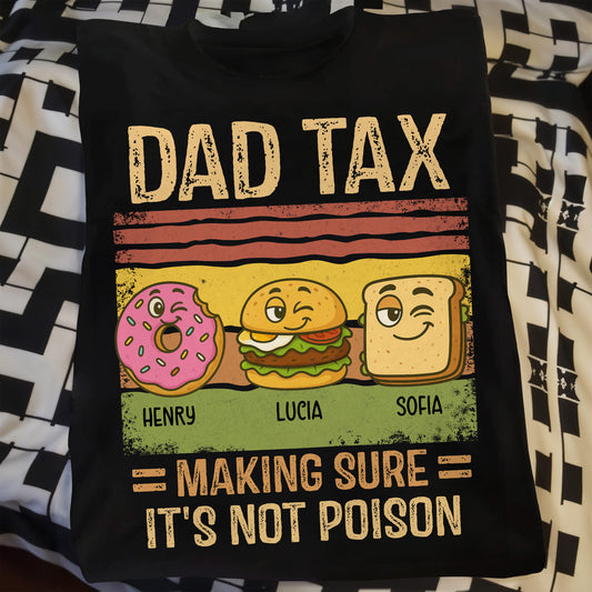 Dad Tax, Making Sure It's Not Poison, Donut, Burger, Bread