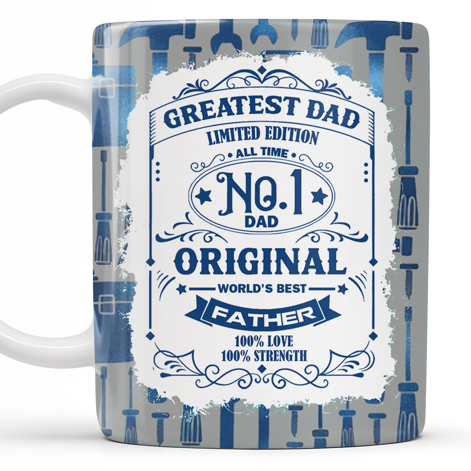 Greatest Dad Limited Edition, World's Best Father, Tools and Wrench Design