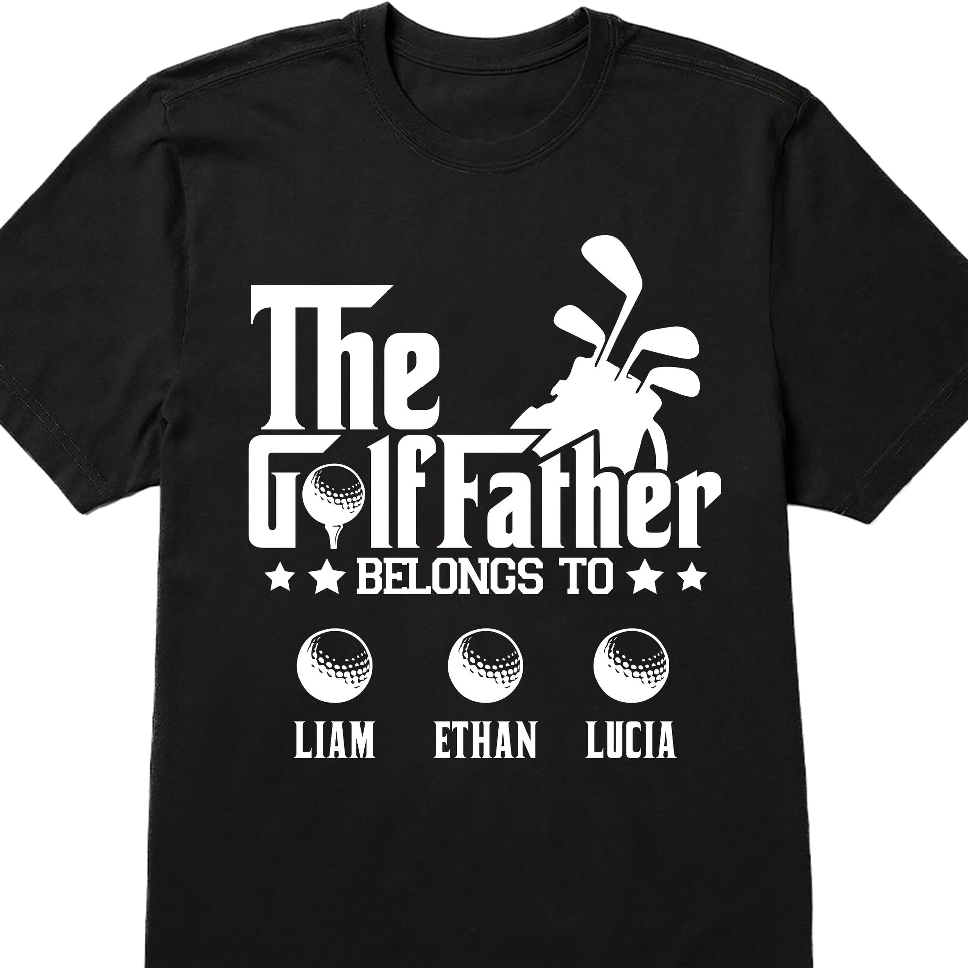 The GolfFather Belongs To, Golf Ball and Golf Clubs