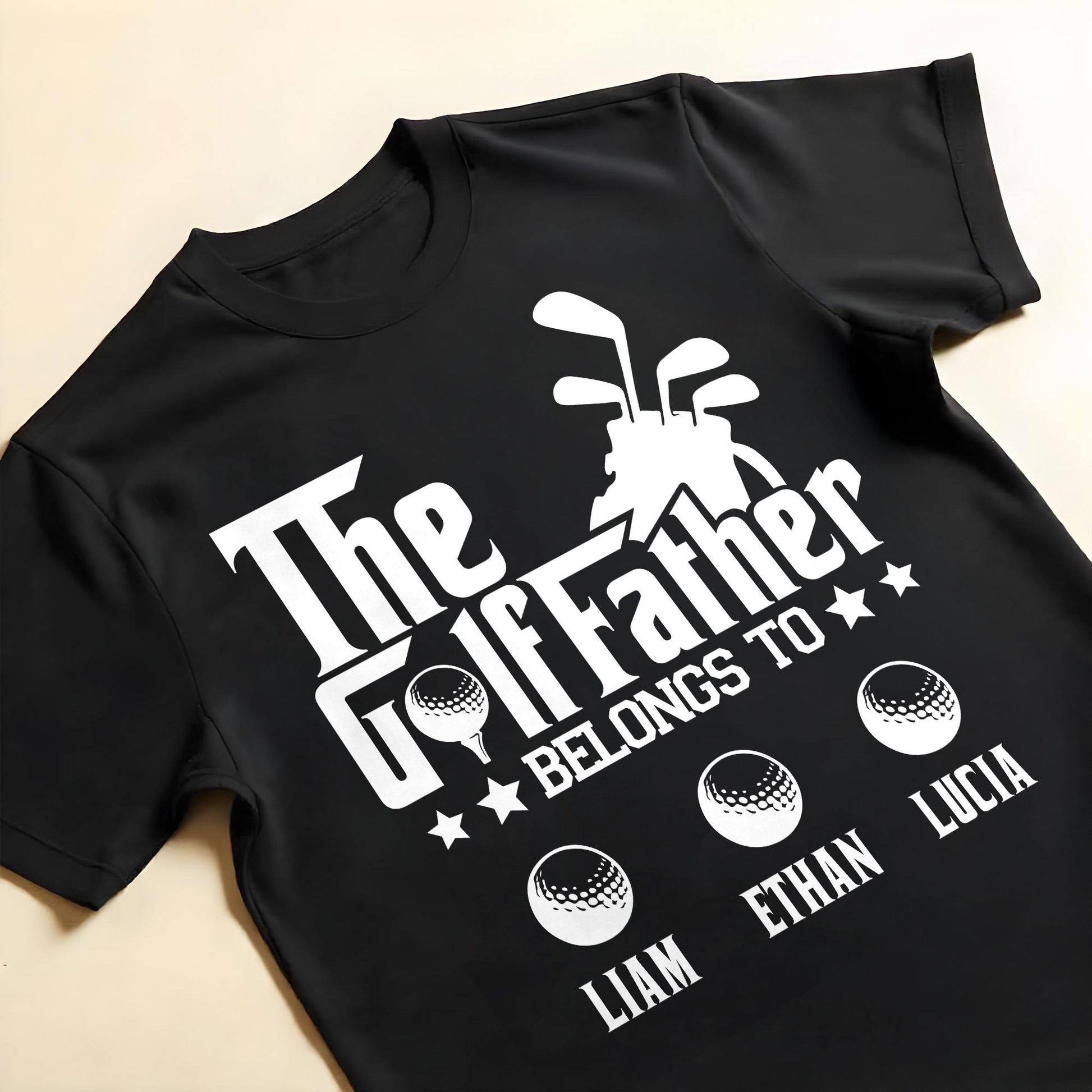 The GolfFather Belongs To, Golf Ball and Golf Clubs