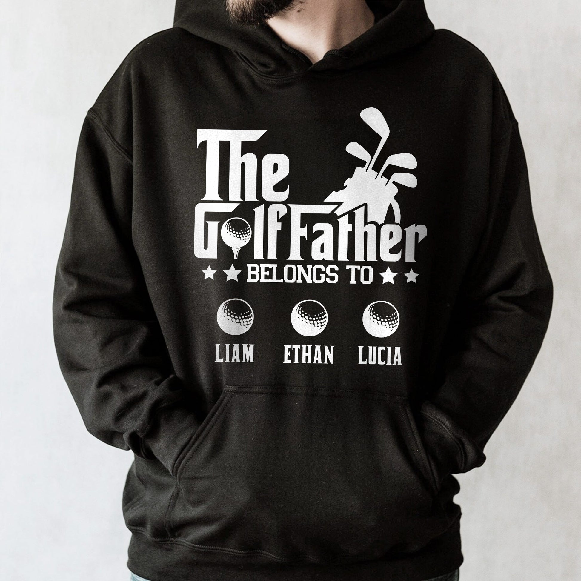 The GolfFather Belongs To, Golf Ball and Golf Clubs