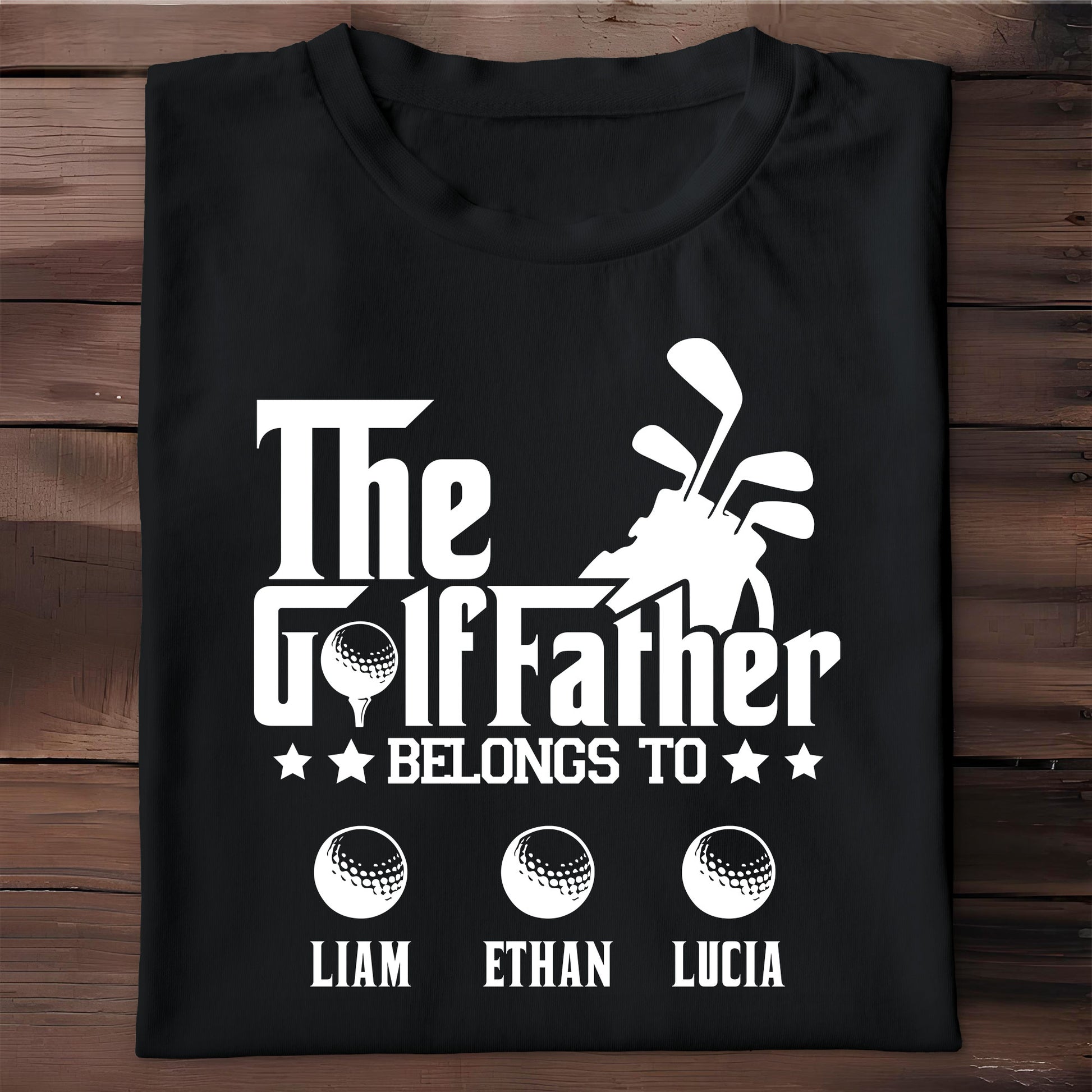 The GolfFather Belongs To, Golf Ball and Golf Clubs
