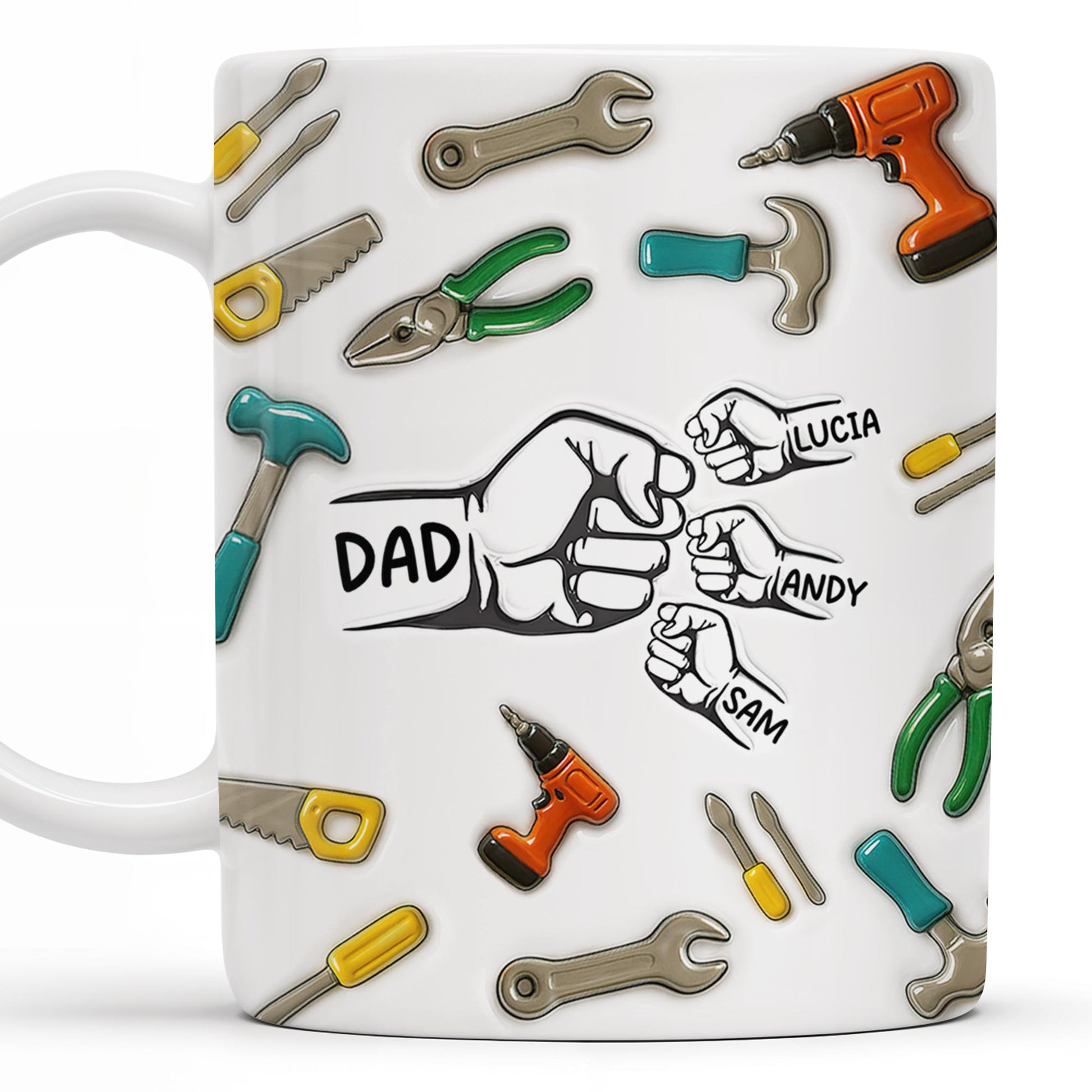 Tools and Fist Bump Design, A Heartfelt Gift