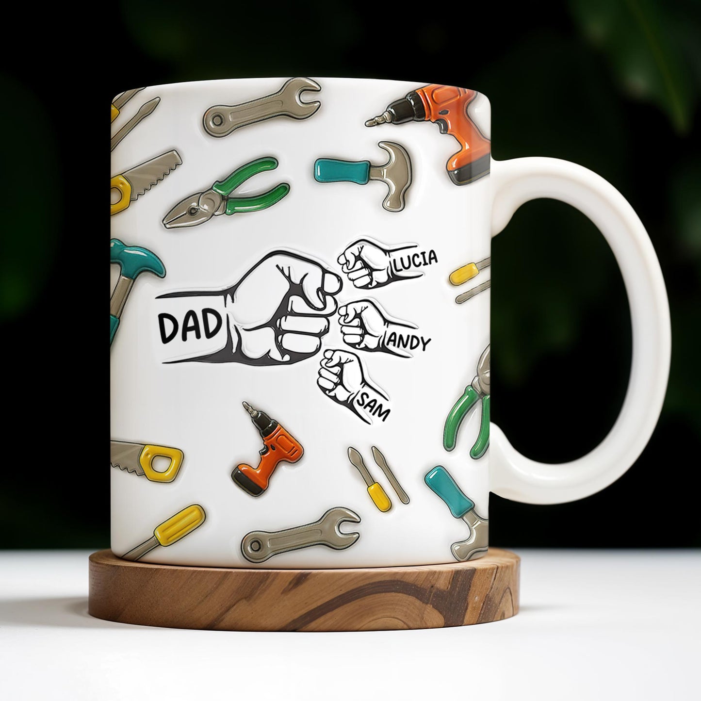 Tools and Fist Bump Design, A Heartfelt Gift