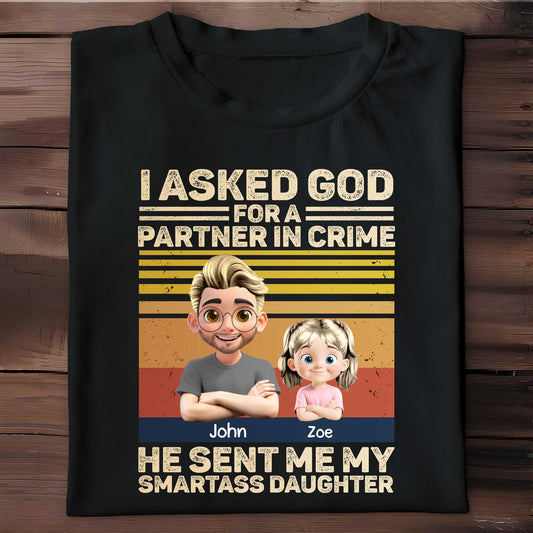 I Asked God For A Partner In Crime, Cartoon Characters