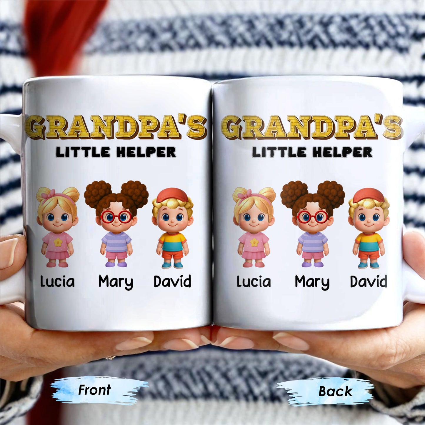 Grandpa's Little Helper, Cartoon Children