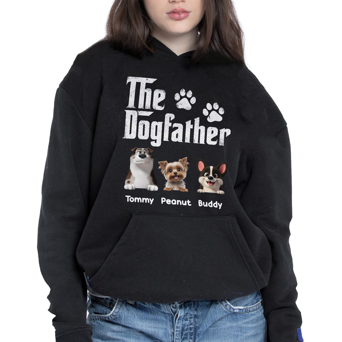 The Dogfather, Text and Dogs