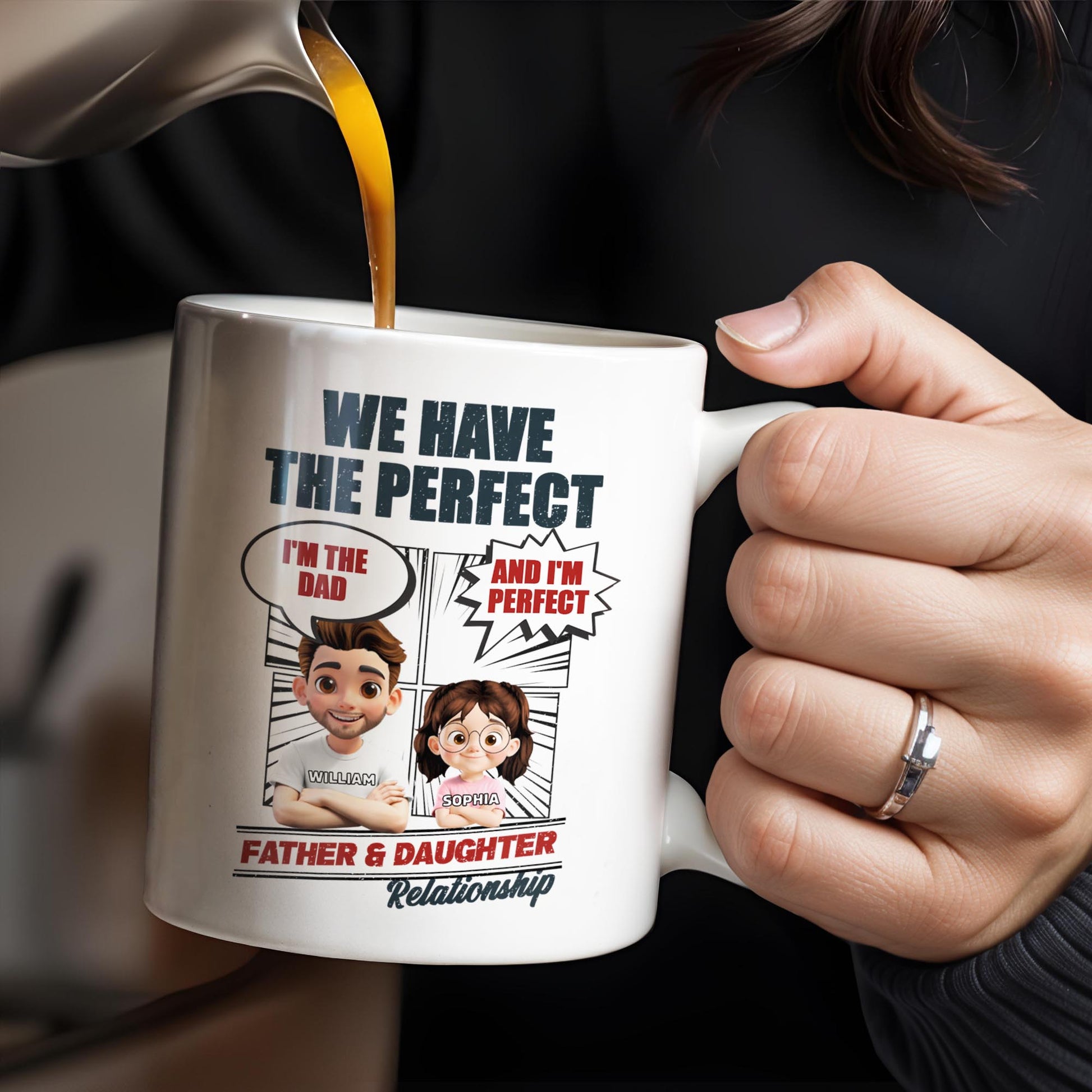 We Have The Perfect Father & Daughter Relationship, Cartoon Characters