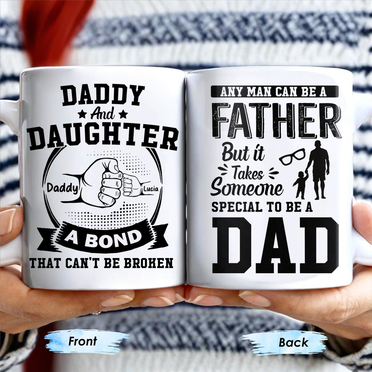 Daddy And Daughter Bond, Special Dad Silhouettes