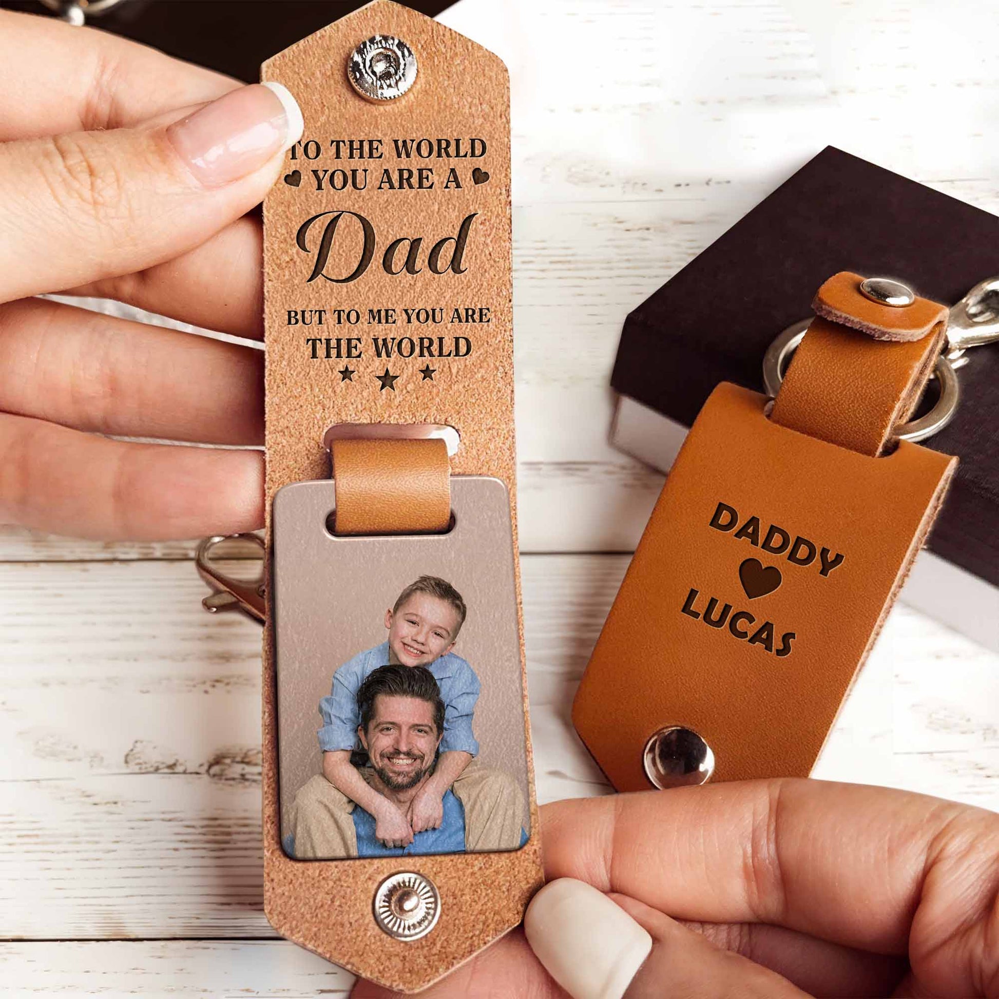 To The World You Are A Dad But To Me You Are The World