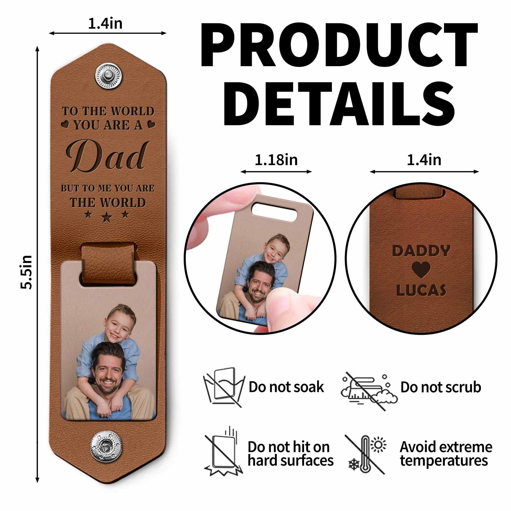 To The World You Are A Dad But To Me You Are The World