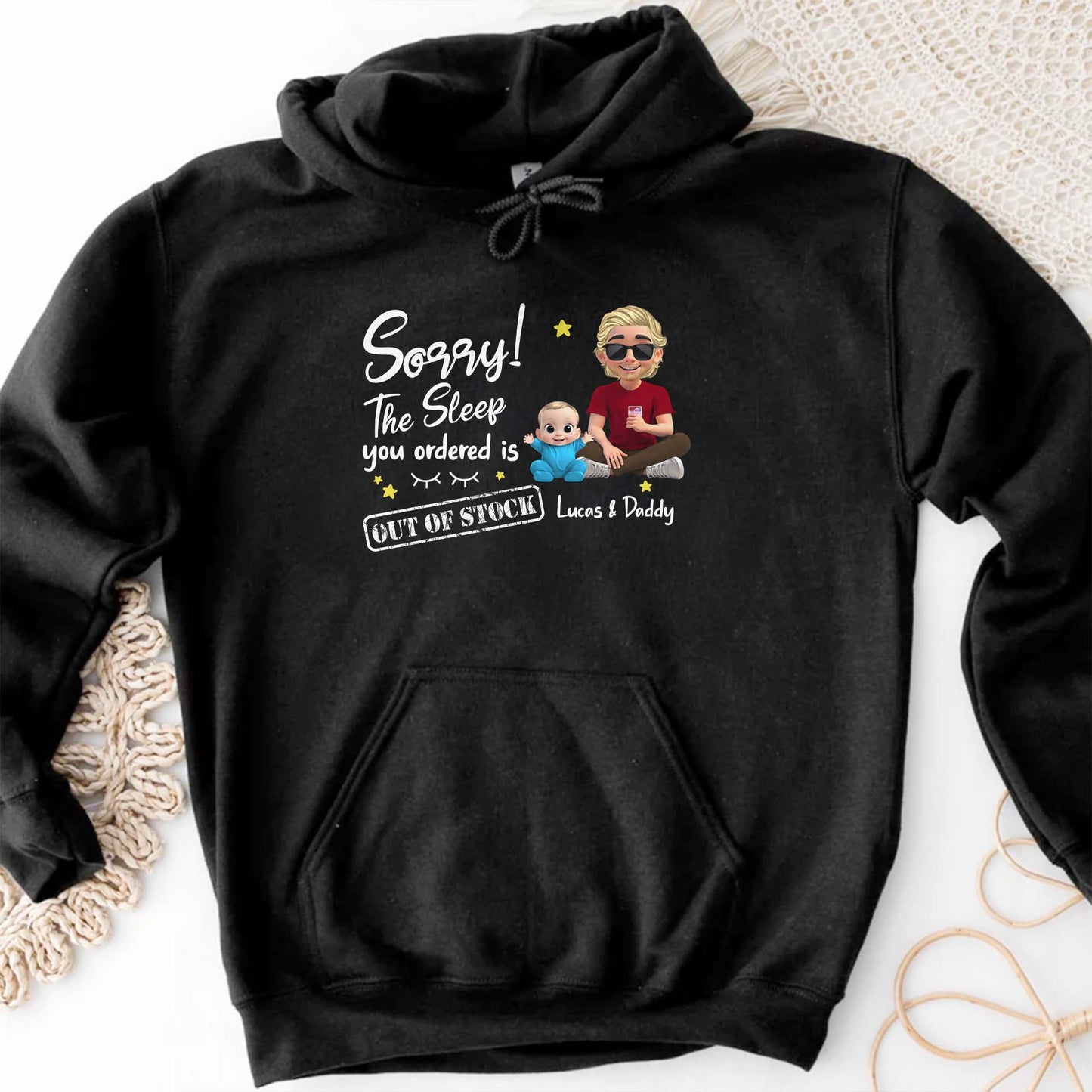 Sorry! The Sleep You Ordered Is Out Of Stock, Baby and Dad