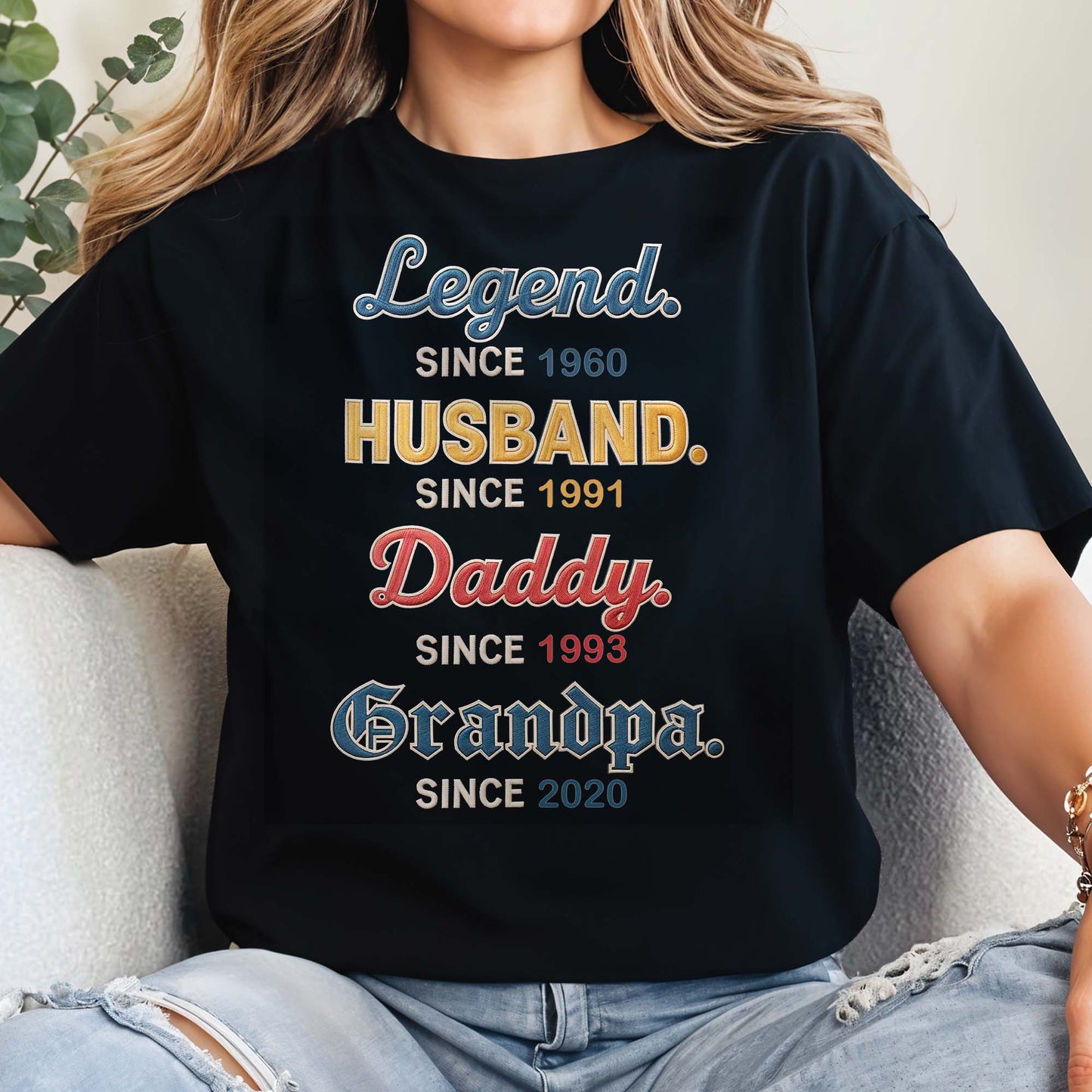 Legend Since 1960, Husband, Daddy, Grandpa