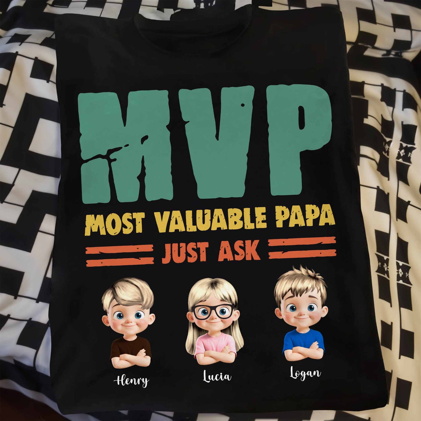 MVP Most Valuable Papa Just Ask, Cartoons Of Children