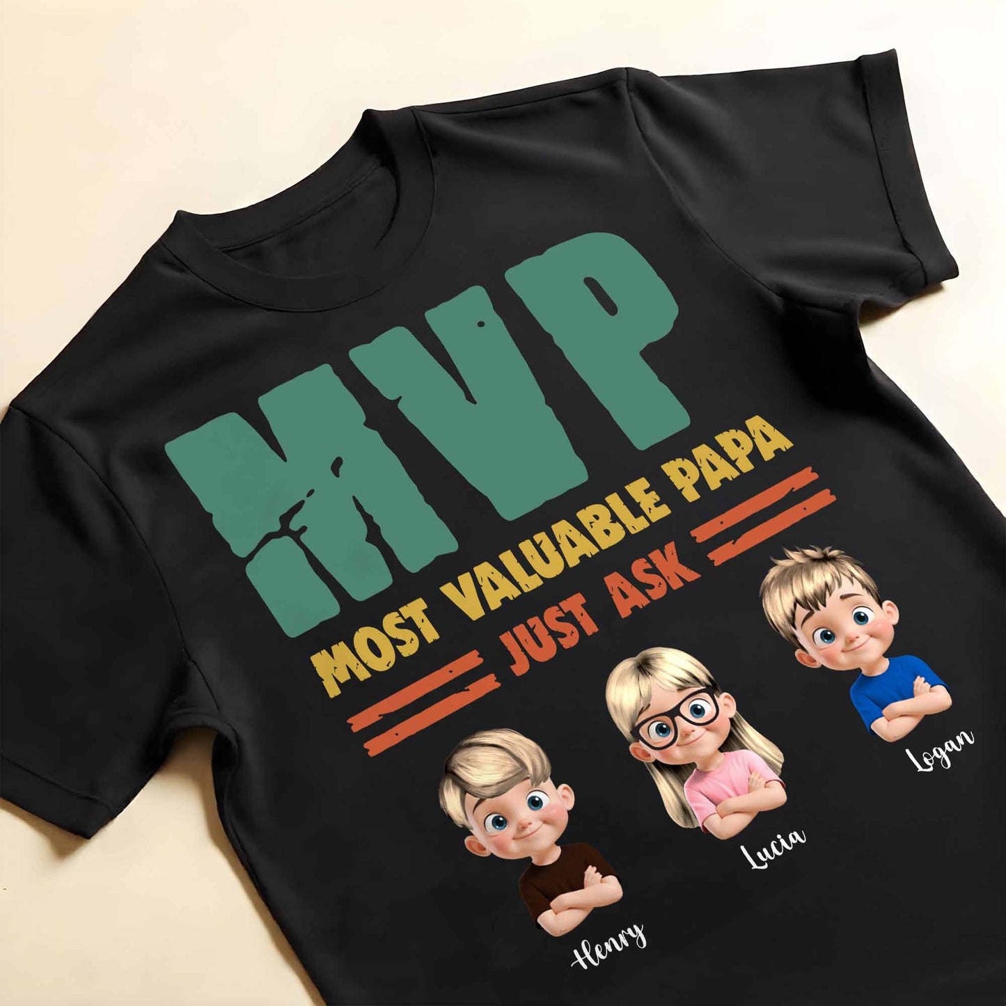 MVP Most Valuable Papa Just Ask, Cartoons Of Children