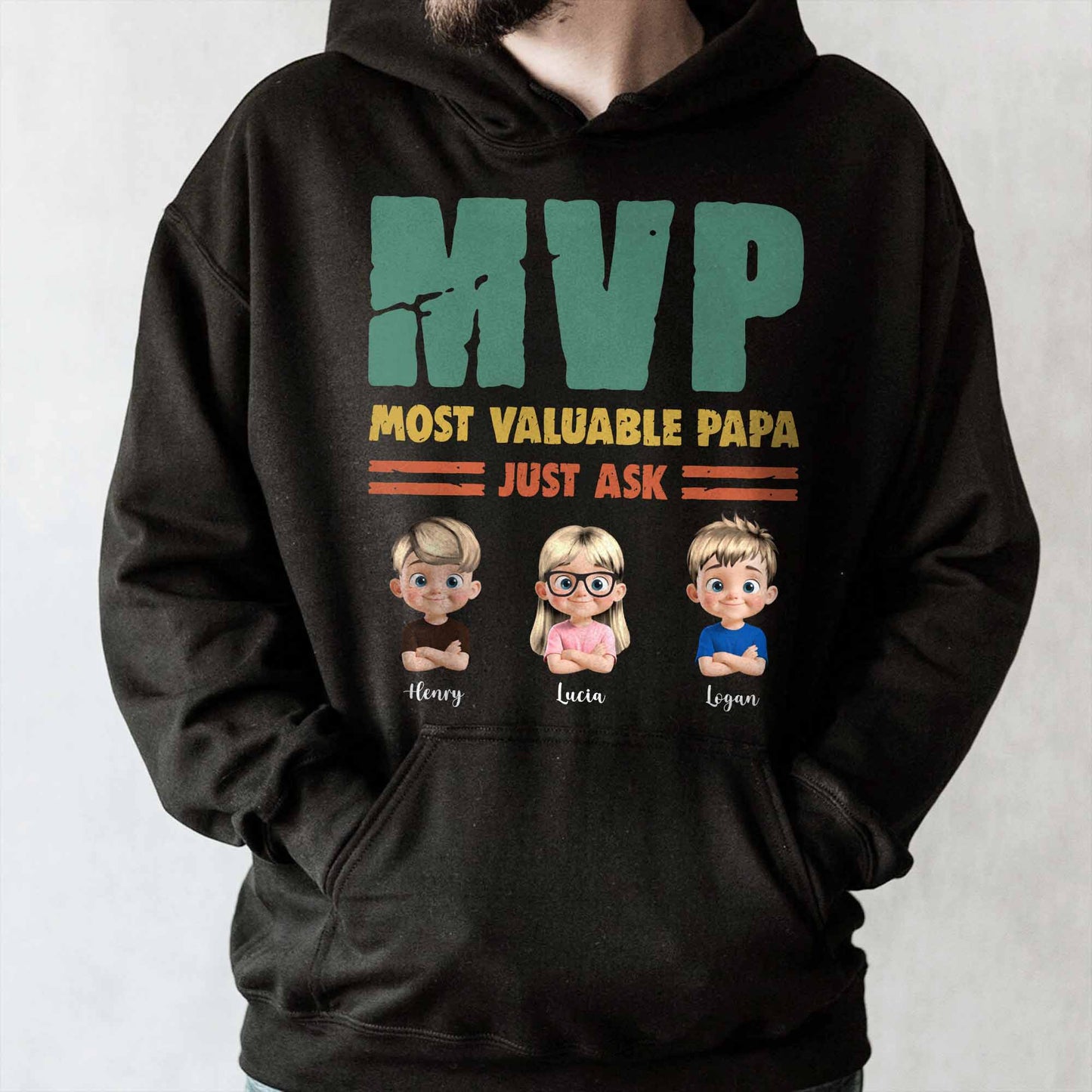 MVP Most Valuable Papa Just Ask, Cartoons Of Children
