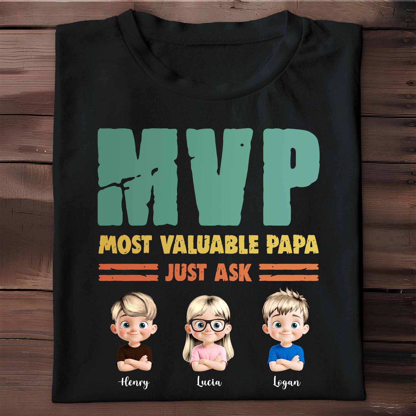 MVP Most Valuable Papa Just Ask, Cartoons Of Children