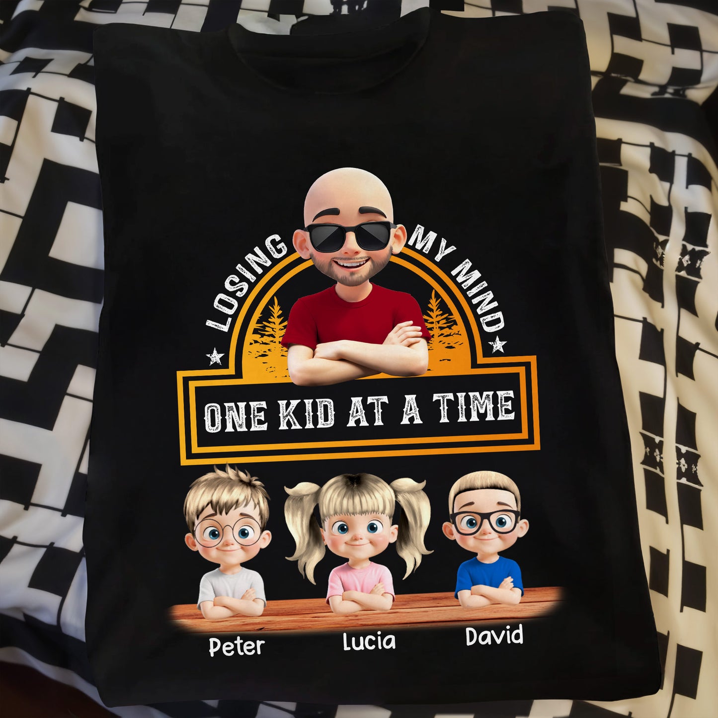 Losing My Mind One Kid At A Time, Father And Kids